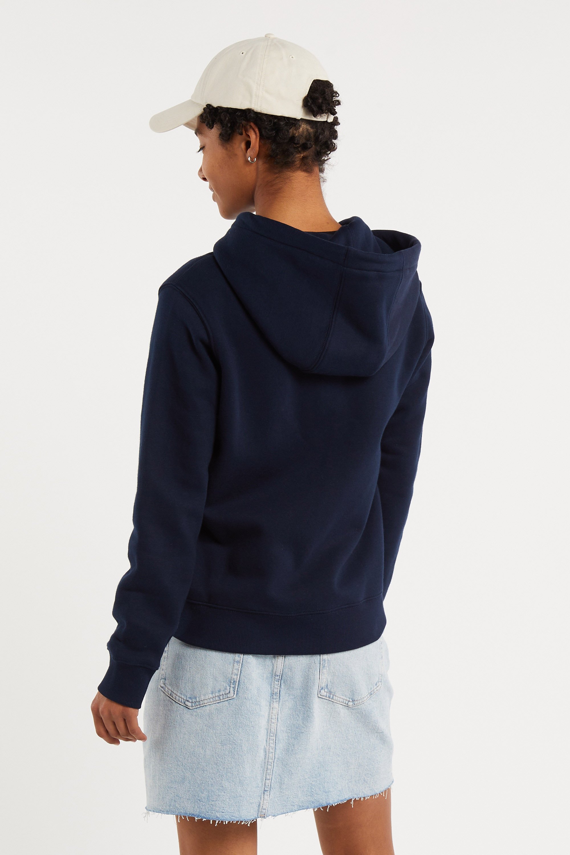 Zip-up hoodie Blue