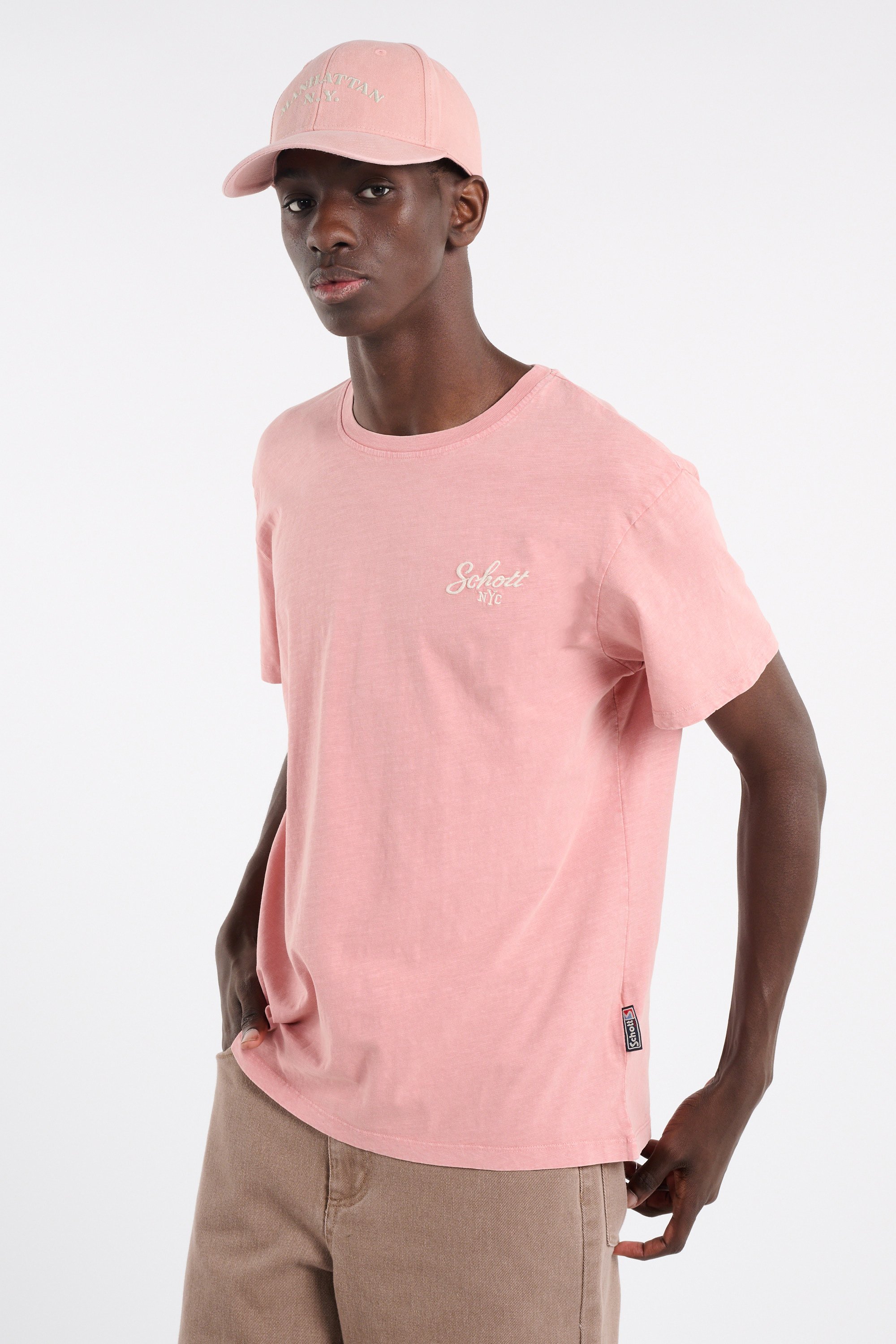 T-shirt | Pink SCHOTT Men