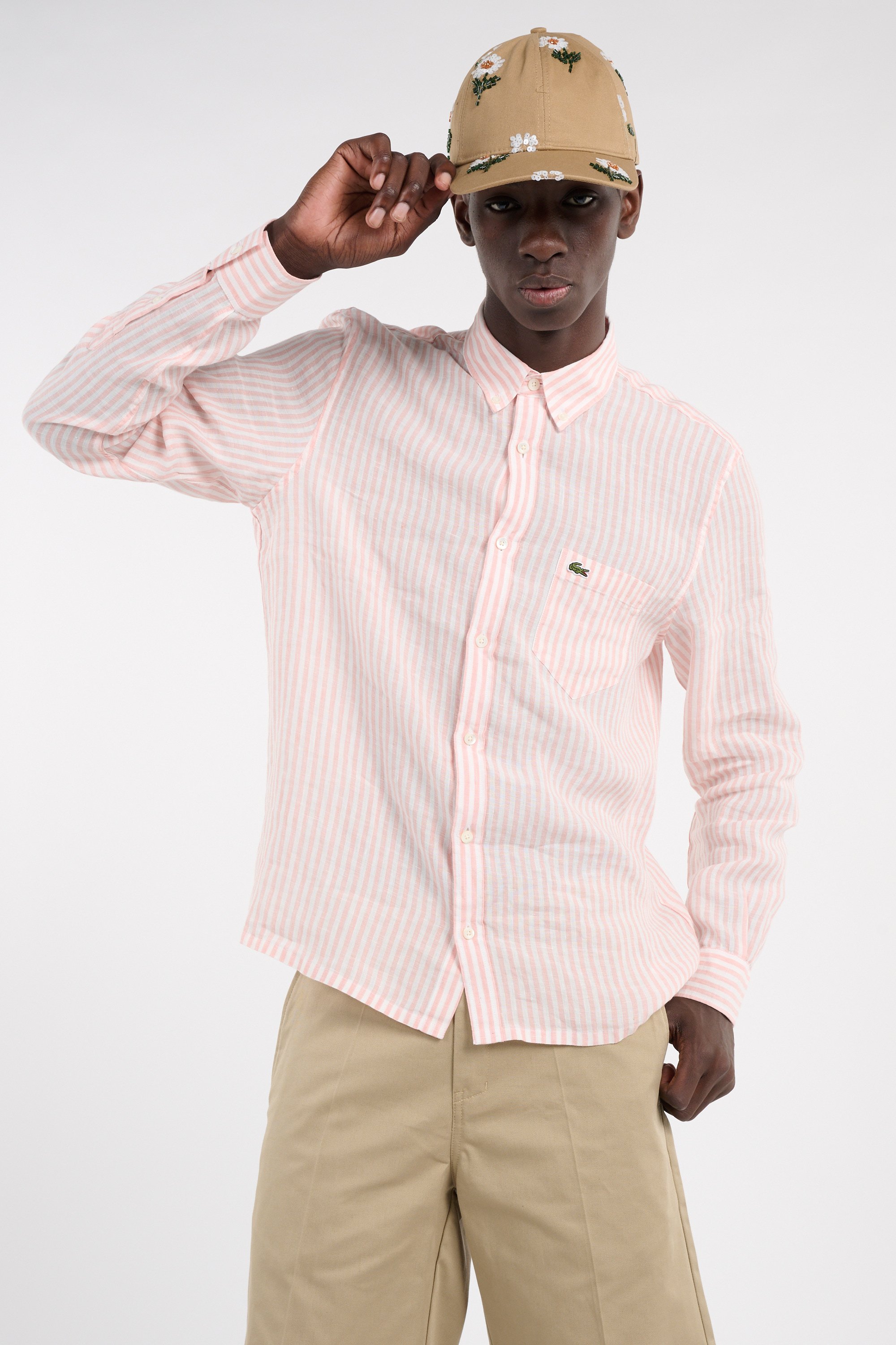 Chemise | Multicolore LACOSTE Homme
