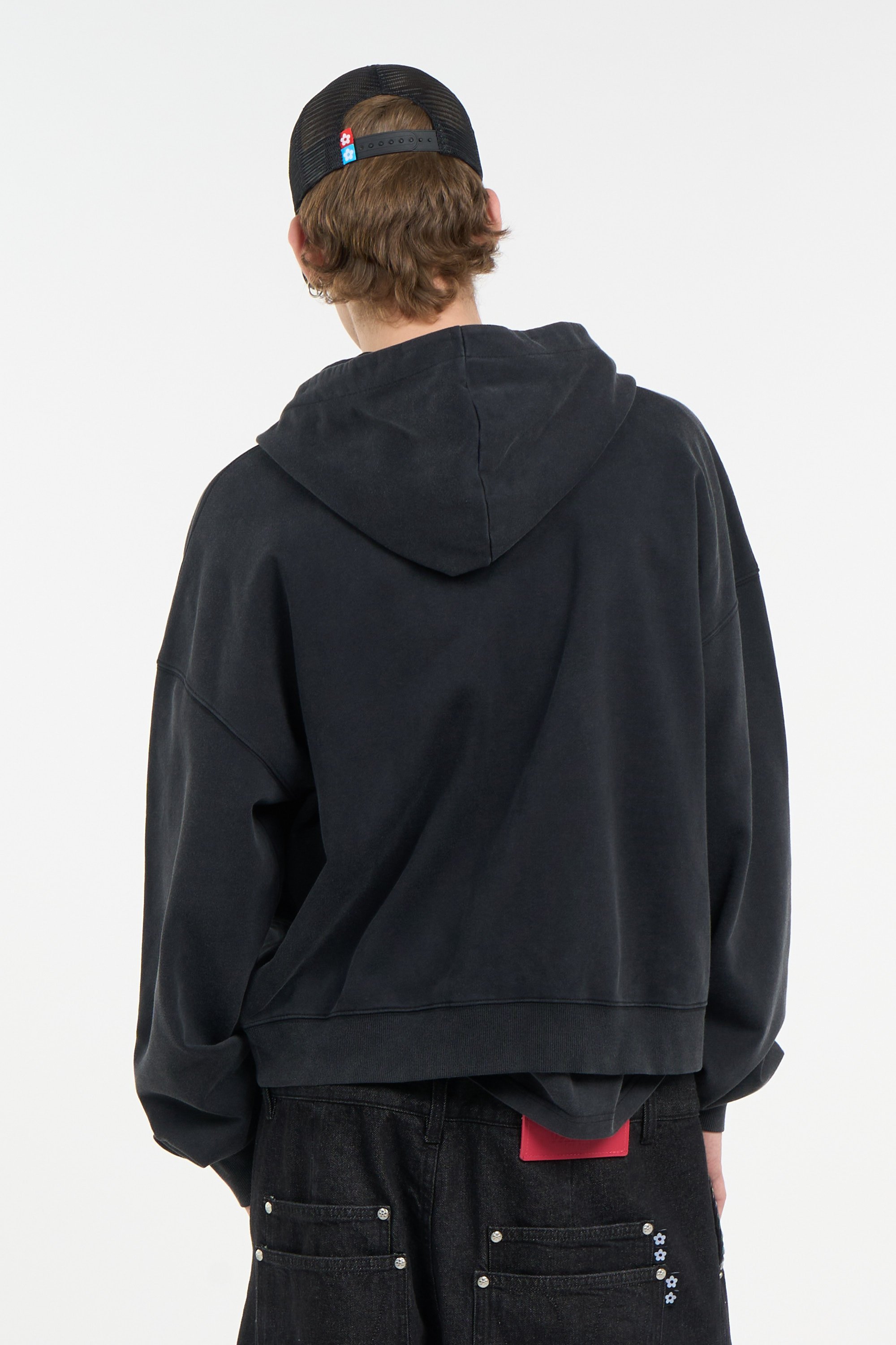 Slim-fit zip-up tracksuit top  | Black VANDYTHEPINK Men