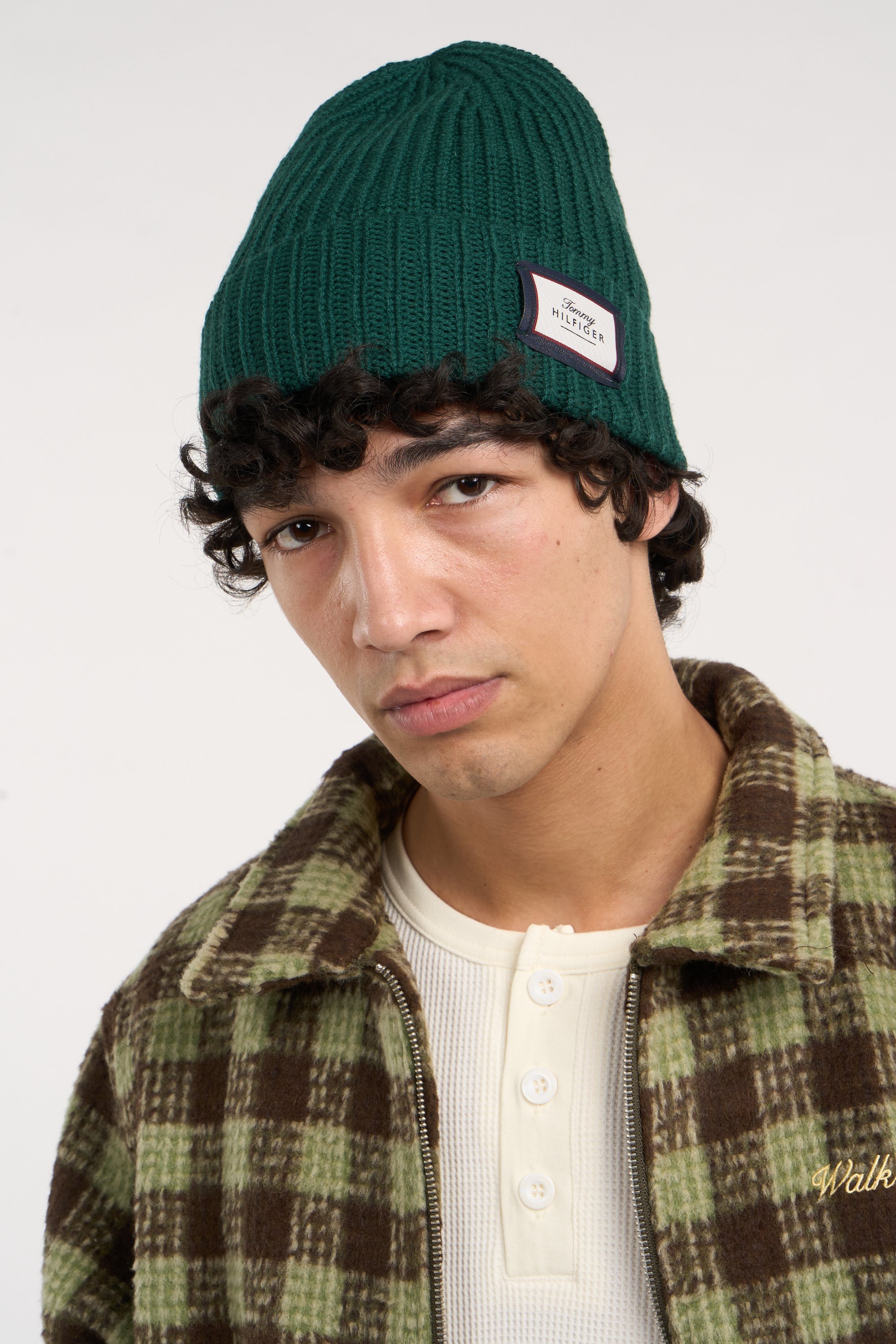 Beanie TOMMY JEANS Green