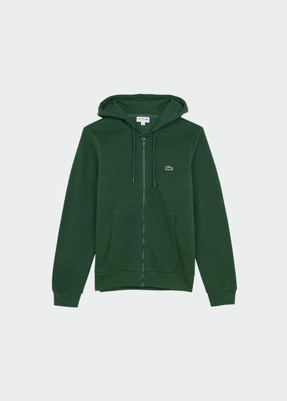 Sweat Zipp Blanc Lacoste Homme Citadium