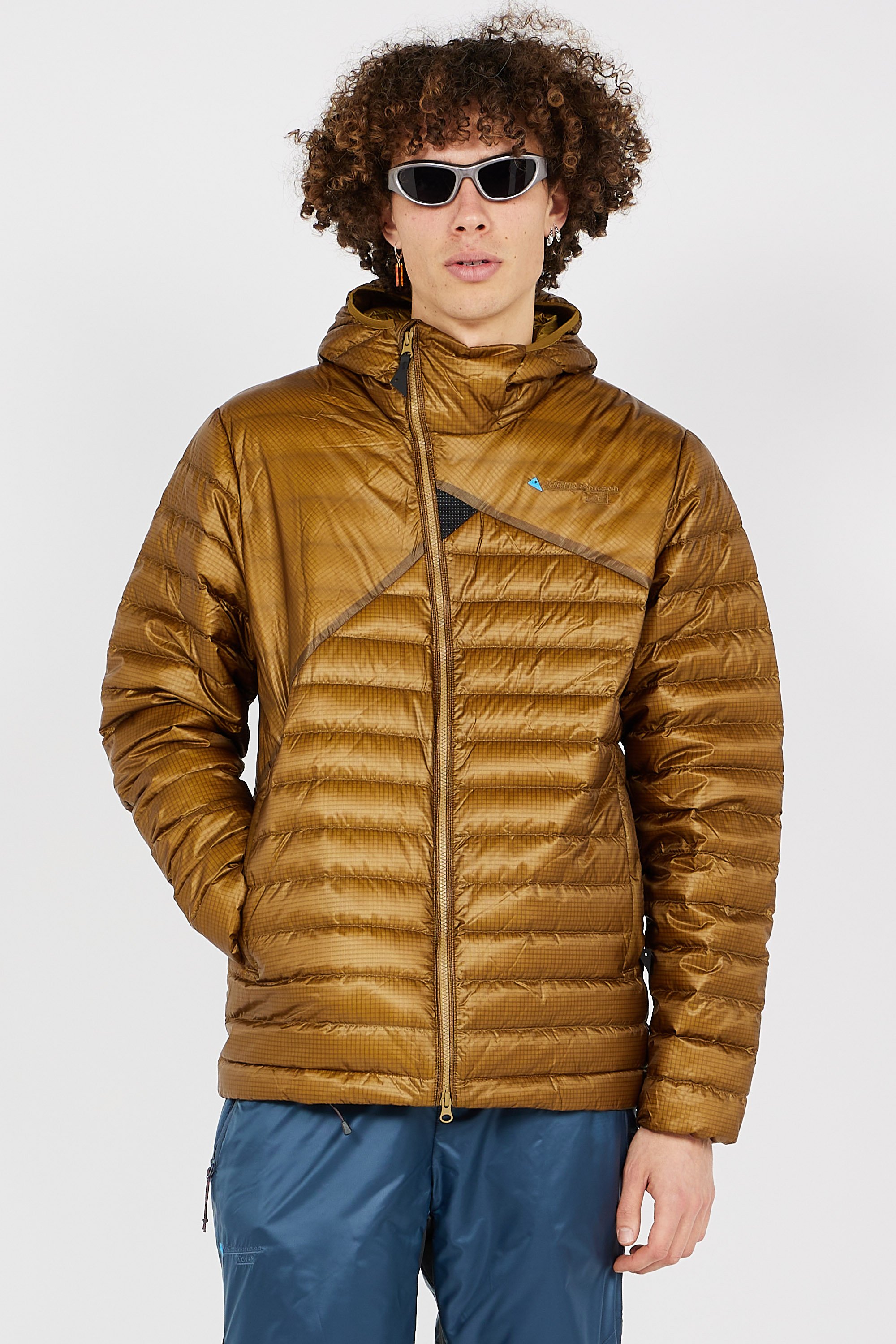 Lightweight quilted padded jacket with high neck | Green by KLATTERMUSEN Lightweight quilted padded jacket with high neck Green