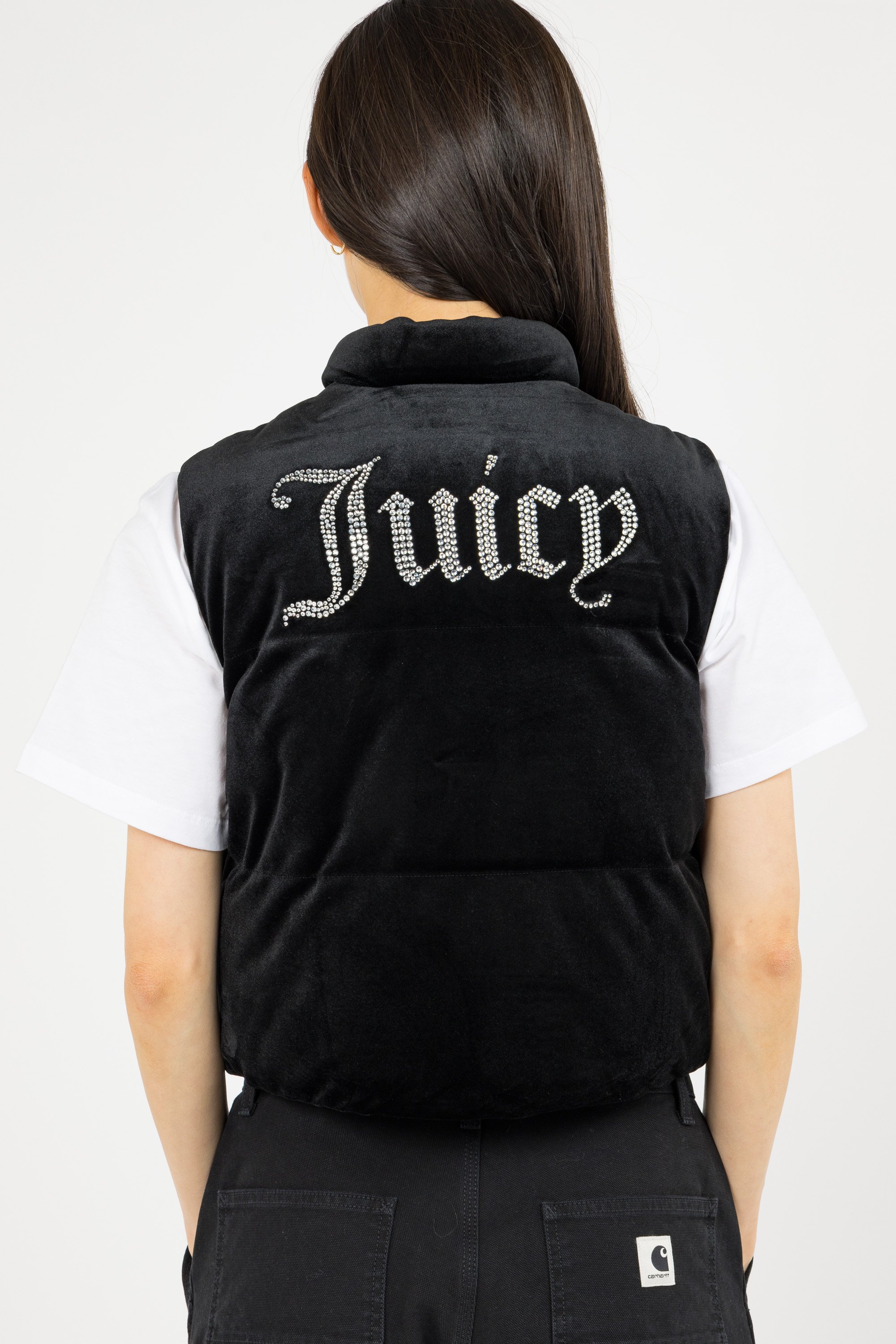 Sleeveless Puffer Jacket Black