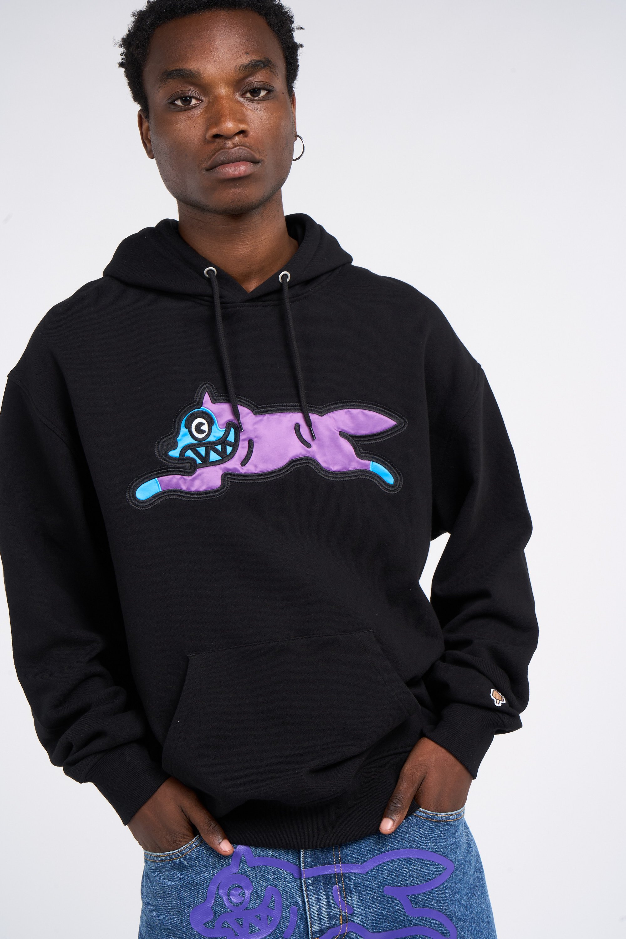 Hoodie | Black ICE CREAM Men