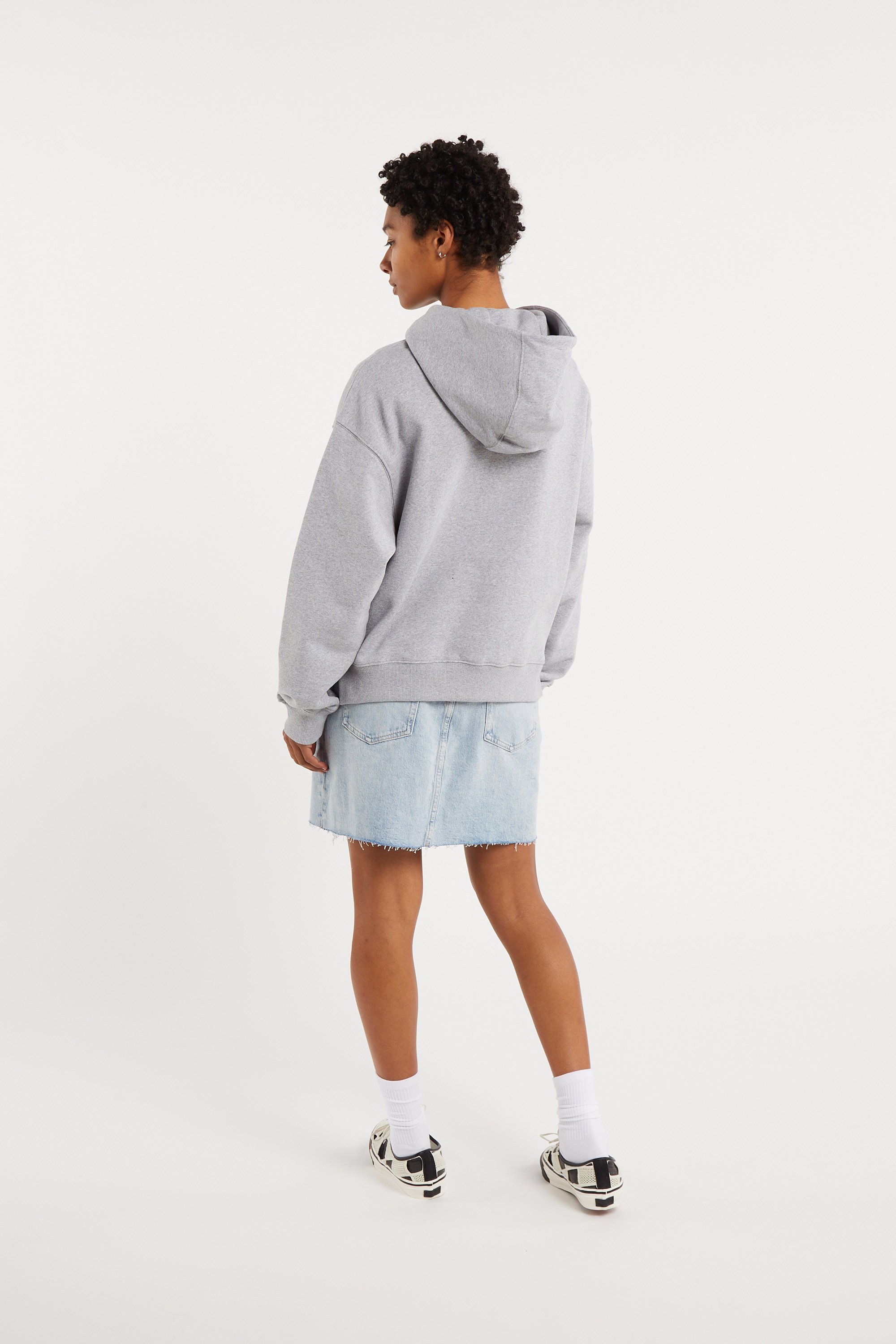 Sweat à capuche Gris