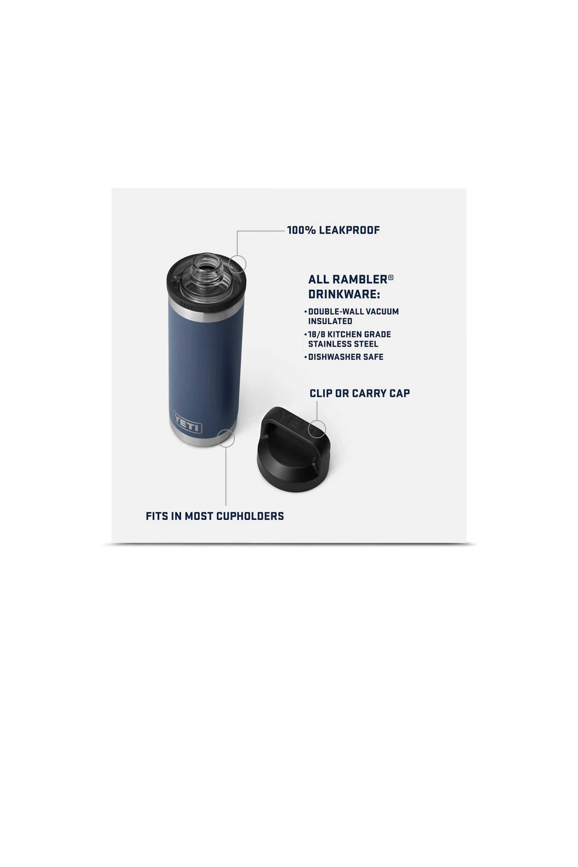 Gourde | Bleu YETI Homme