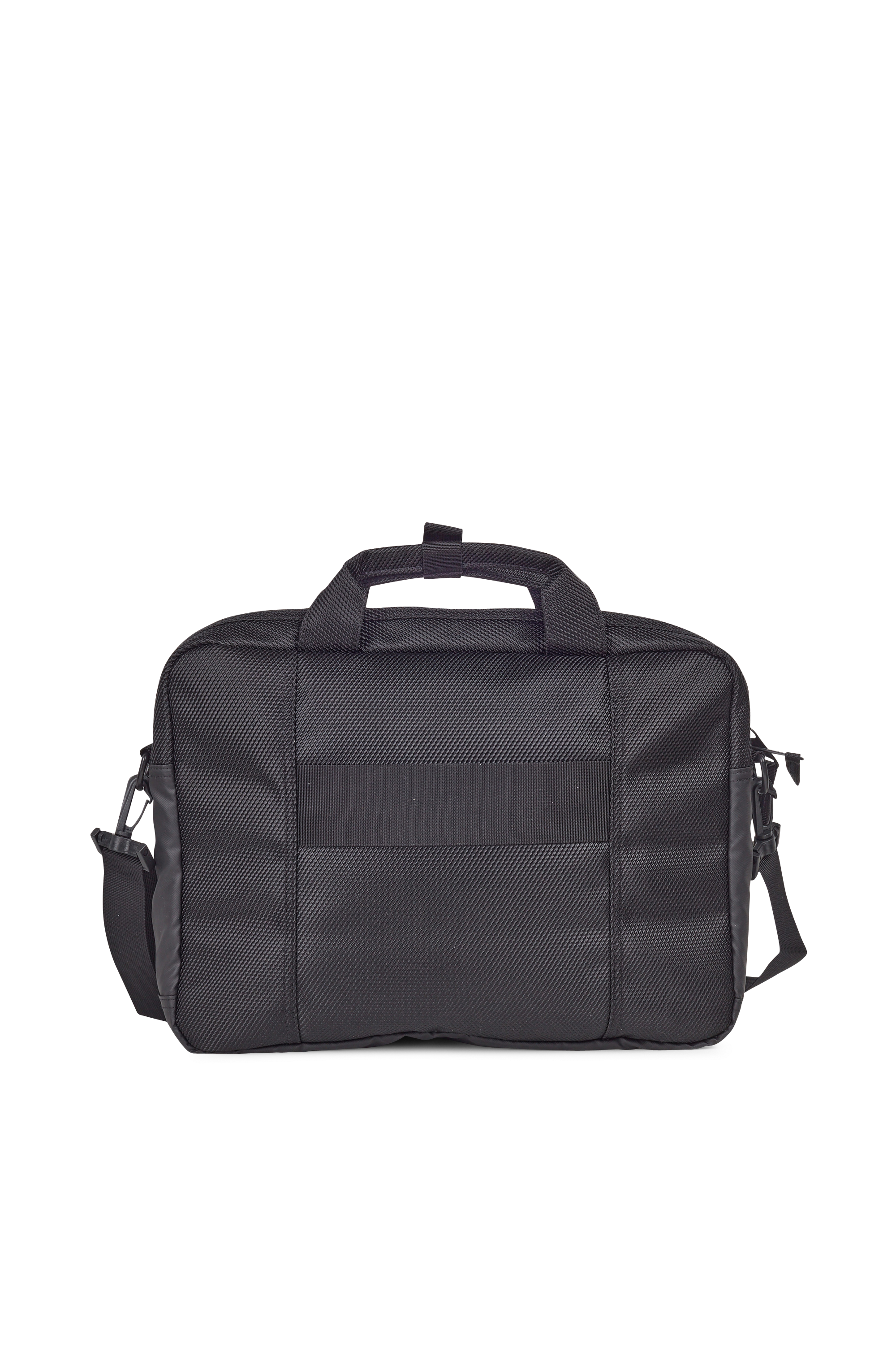 Metallic Slogan Bag Library-urShops Laptop bag Acton Black