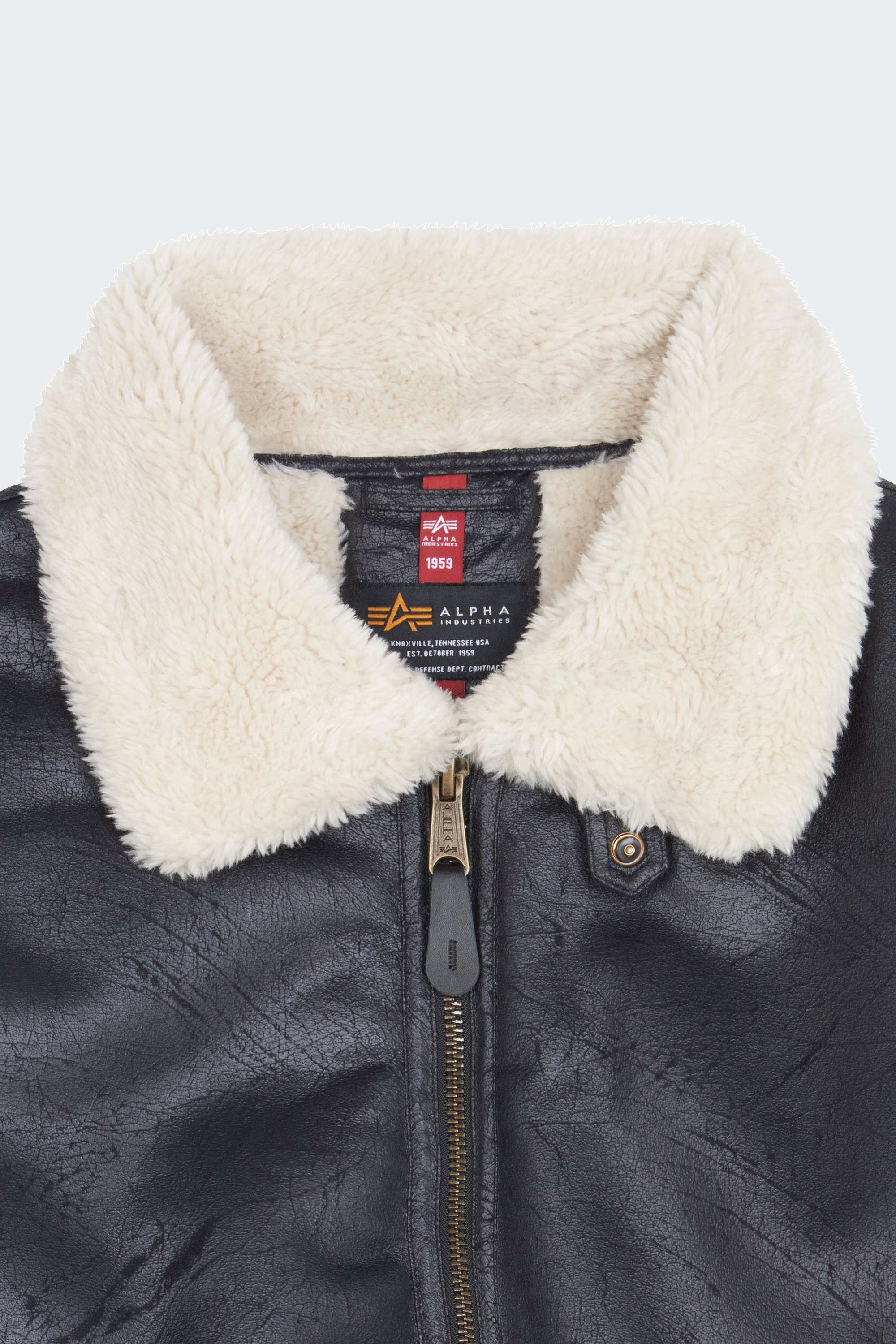 Jacket | Black by ALPHA INDUSTRIES Jacket Black