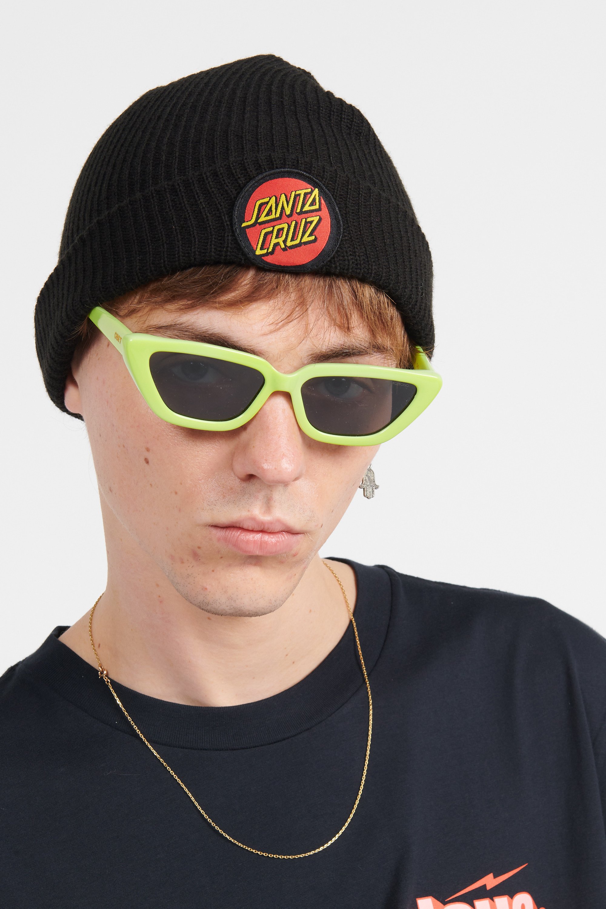 Bonnet  SANTA CRUZ Noir