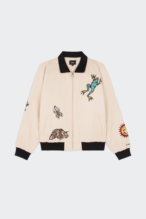Huf - Veste - Taille M Beige homme