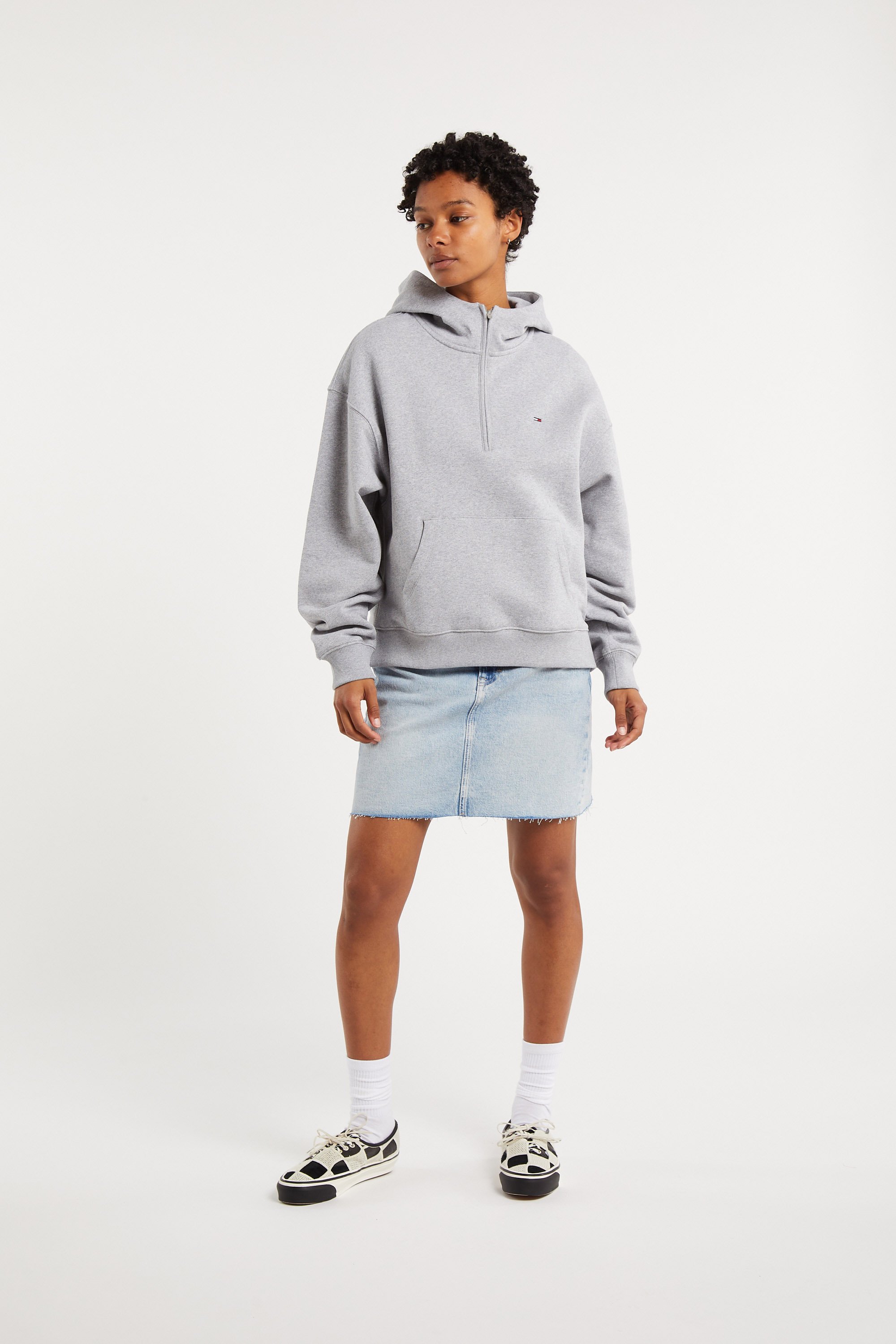 Sweat à capuche Gris