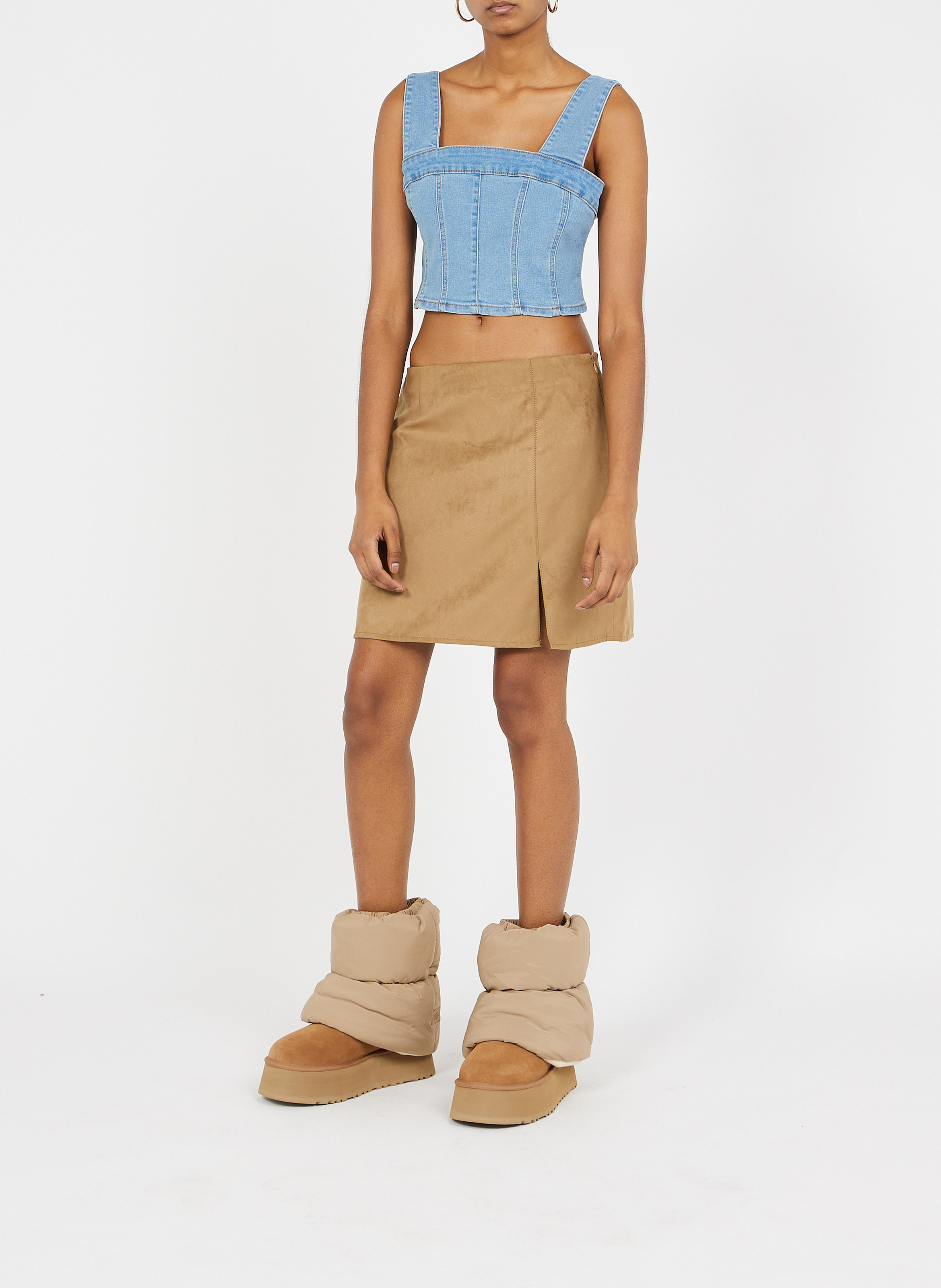 Jupe NOISY MAY Beige
