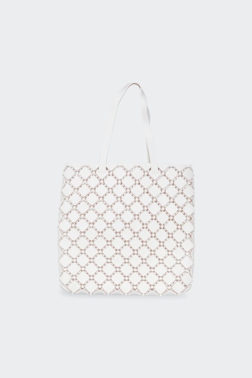 MELISSA Sac porté épaule Blanc