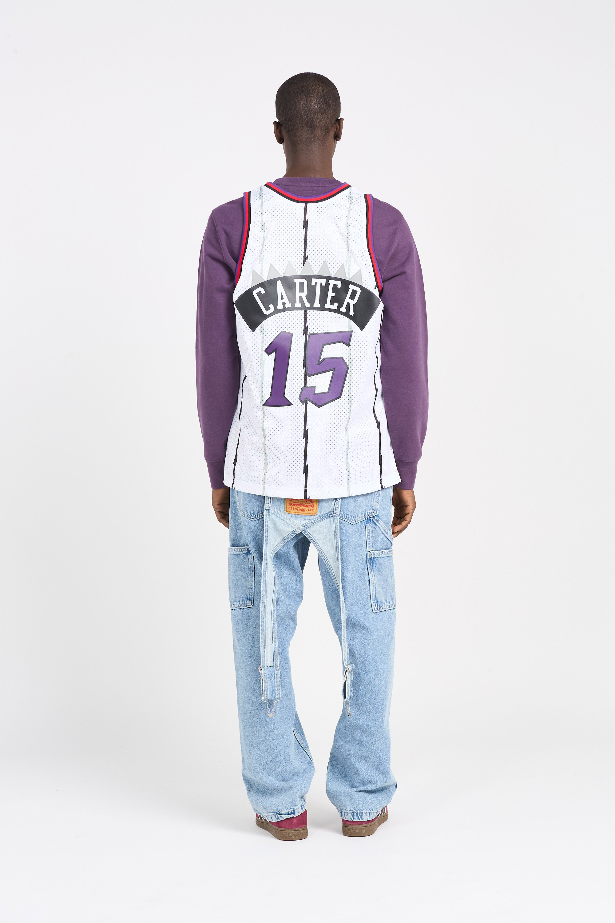 Maillot de basket Blanc