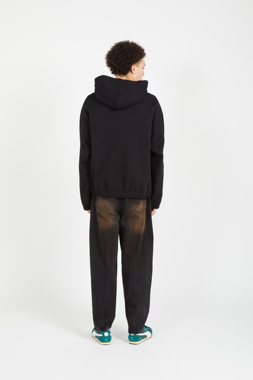 WASTED Hoodie Noir
