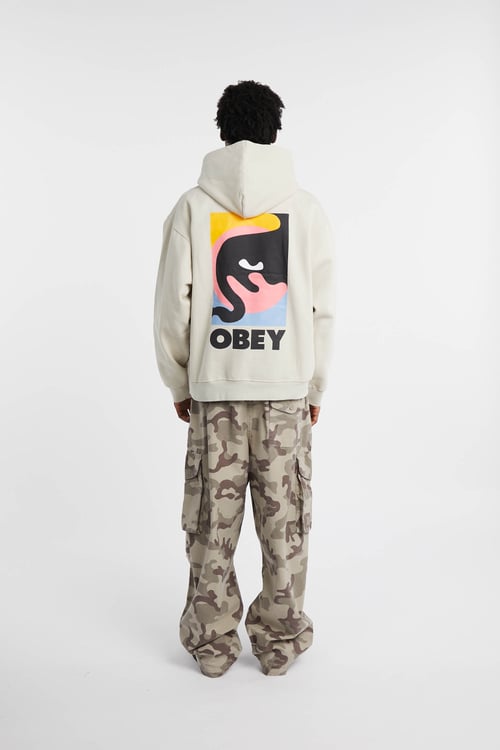 OBEY Hoodie Beige