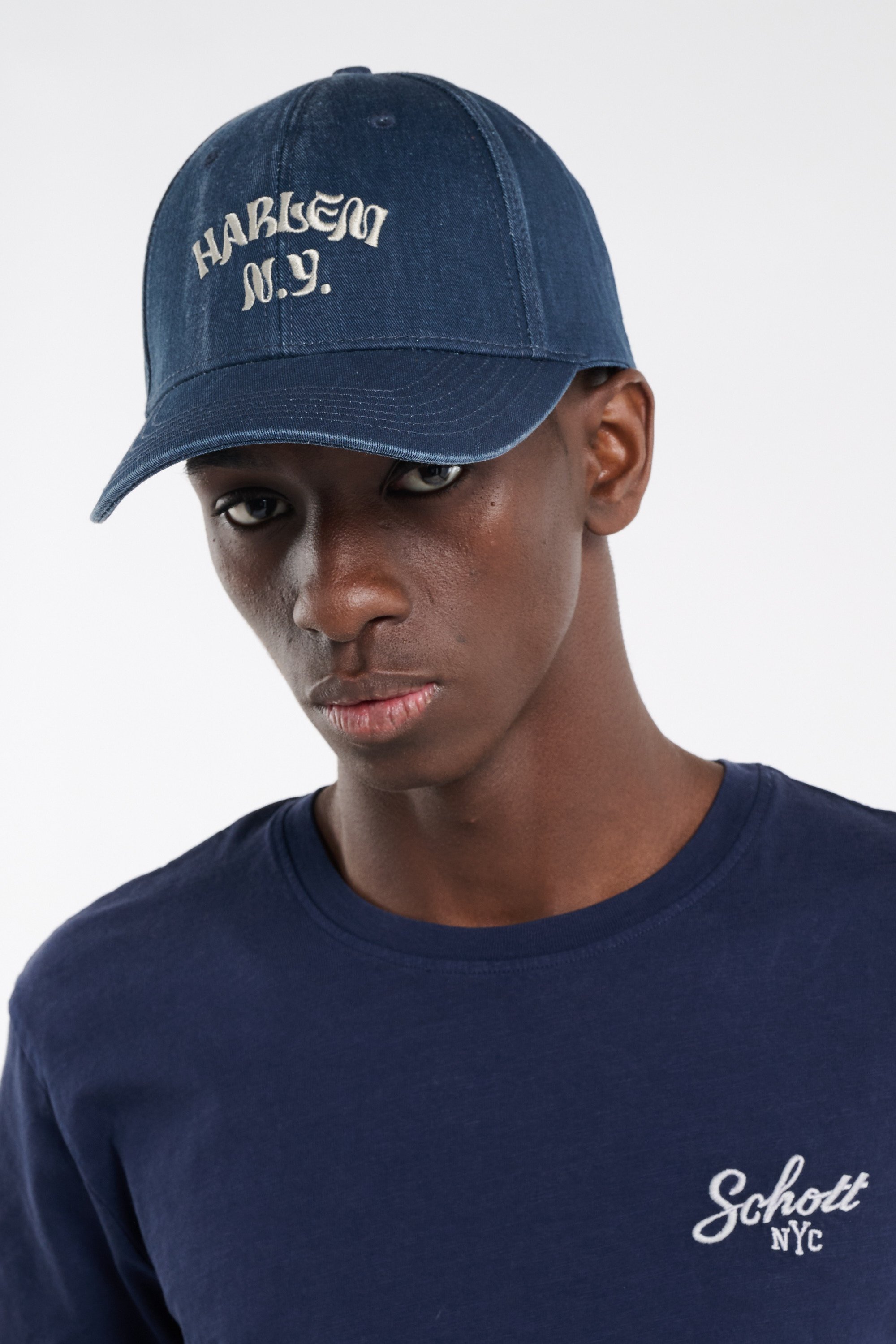 Casquette SCHOTT Bleu
