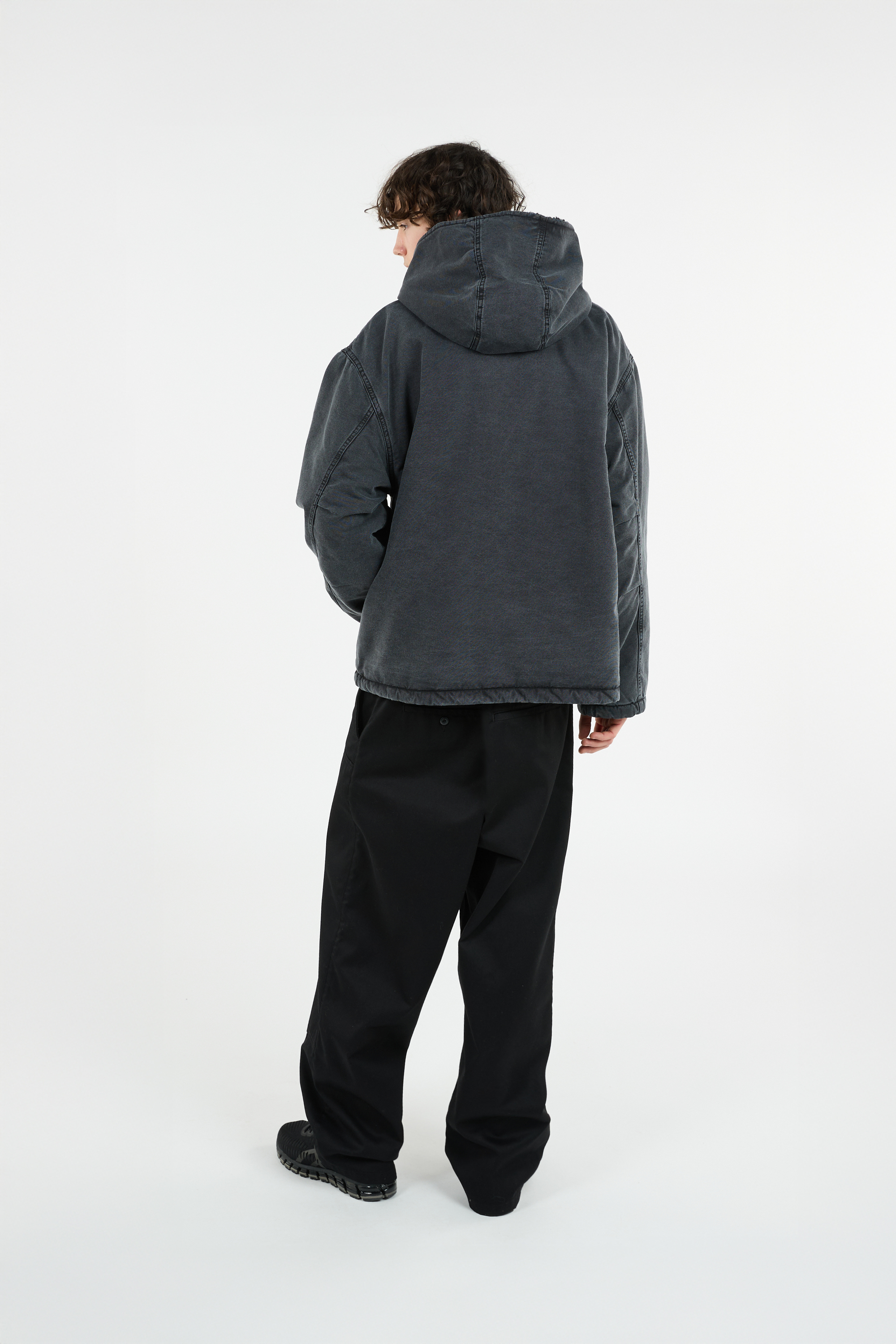 Veste à capuche Noir