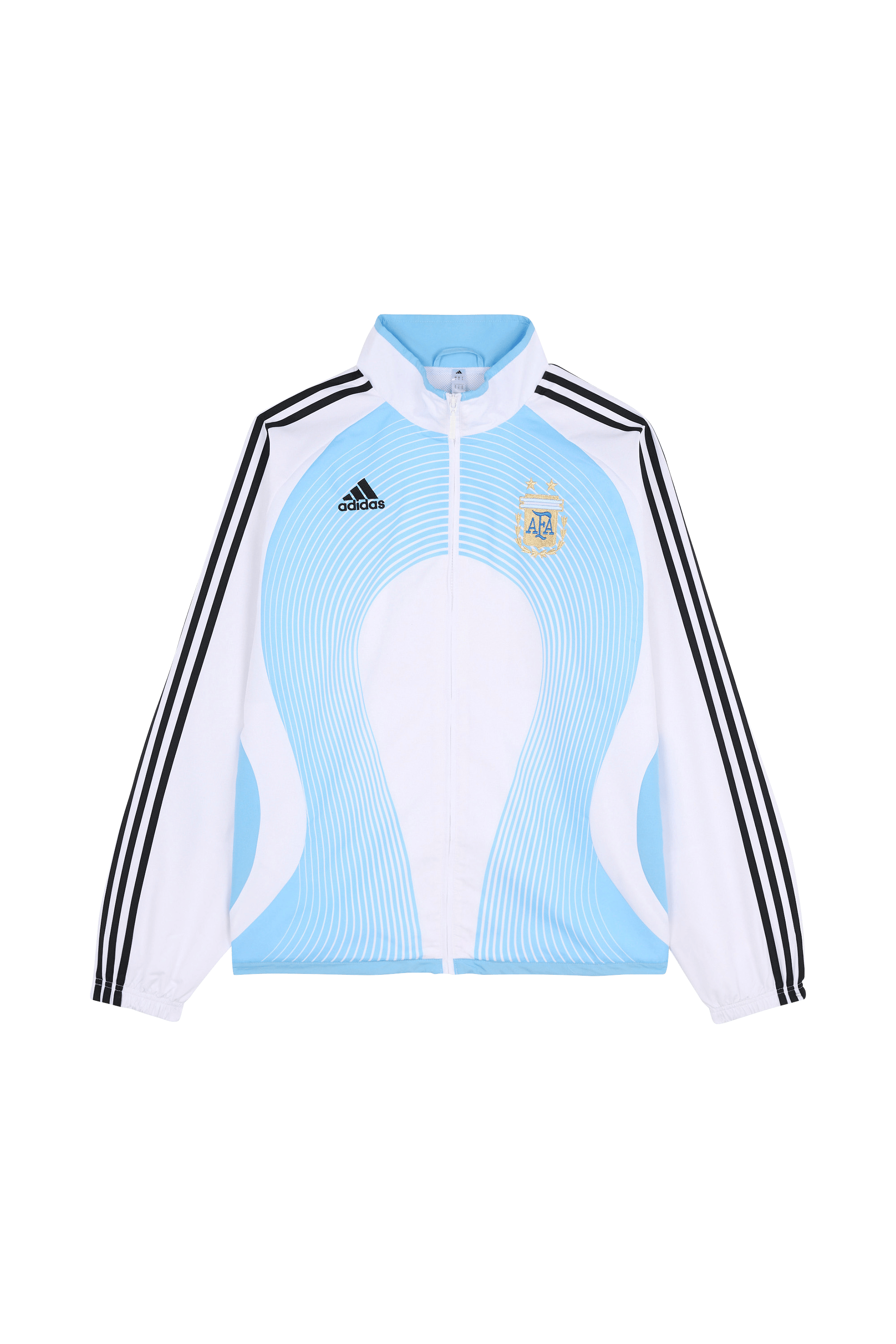 Veste de survêtement  ADIDAS Blanc