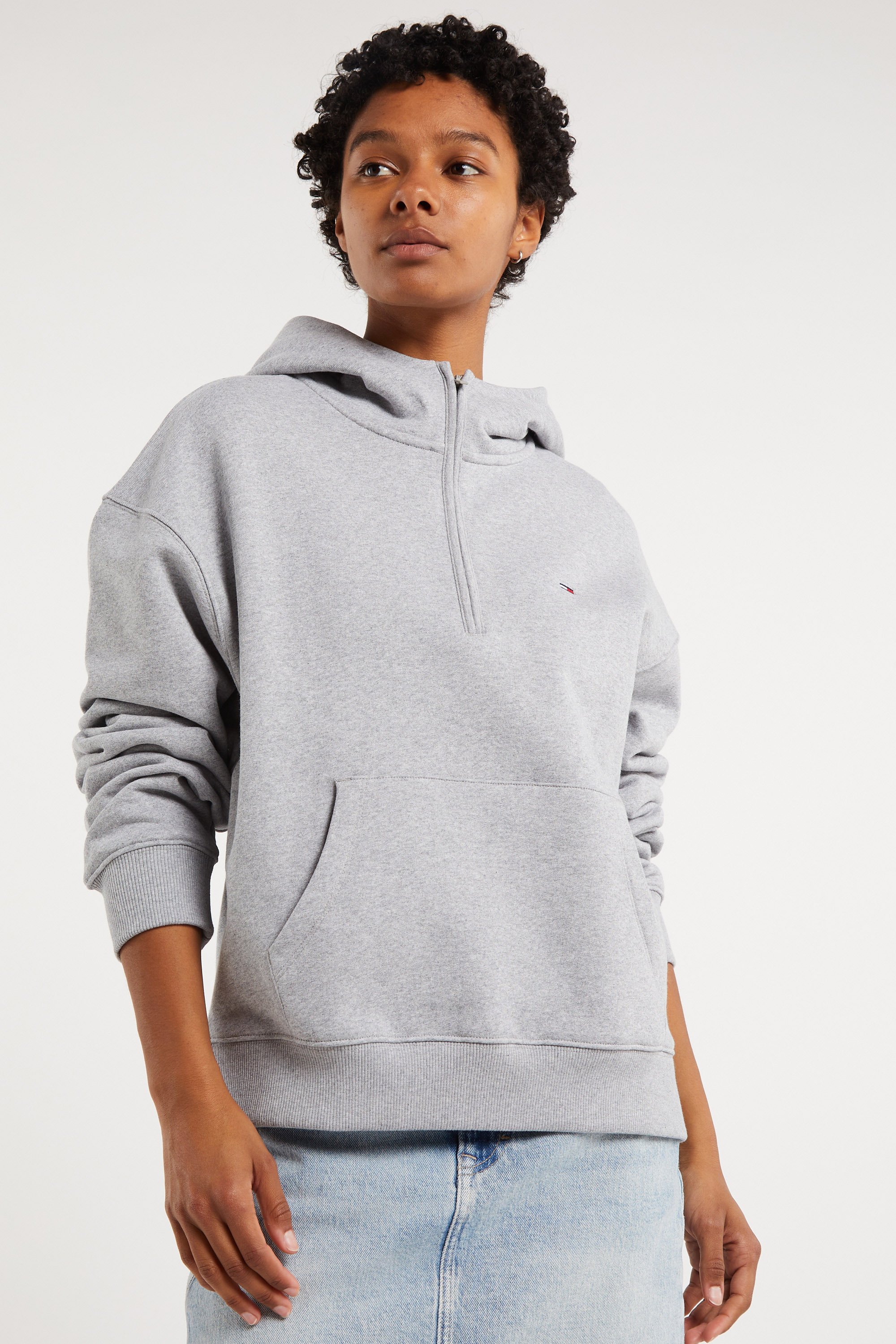 Sweat à capuche Gris