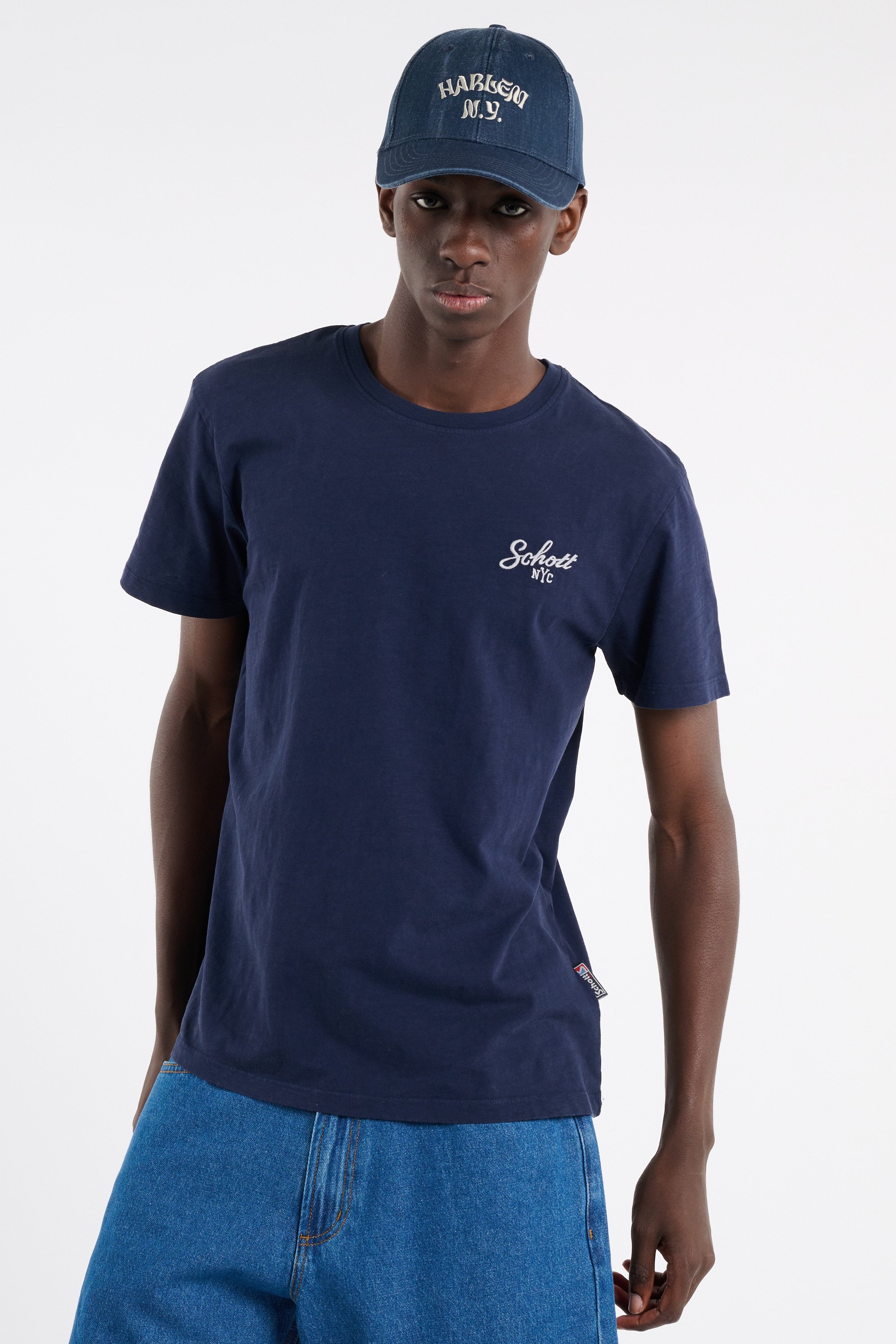 T-shirt | Blue SCHOTT Men