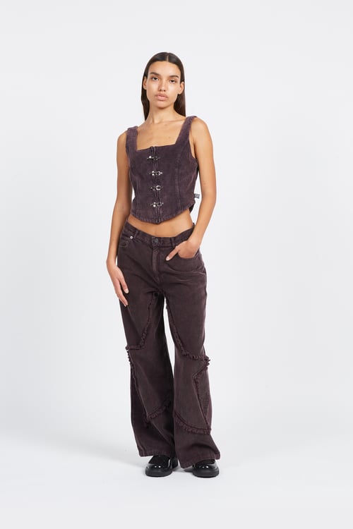 BASIC PLEASURE MODE Jeans Brown