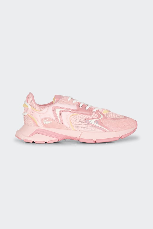 Basket lacoste rose femme on sale