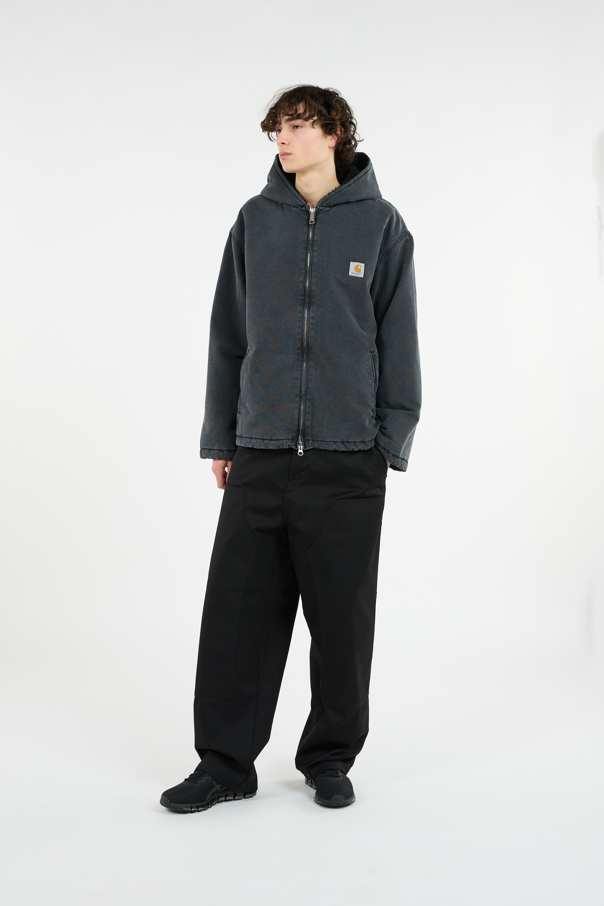 Veste à capuche Noir