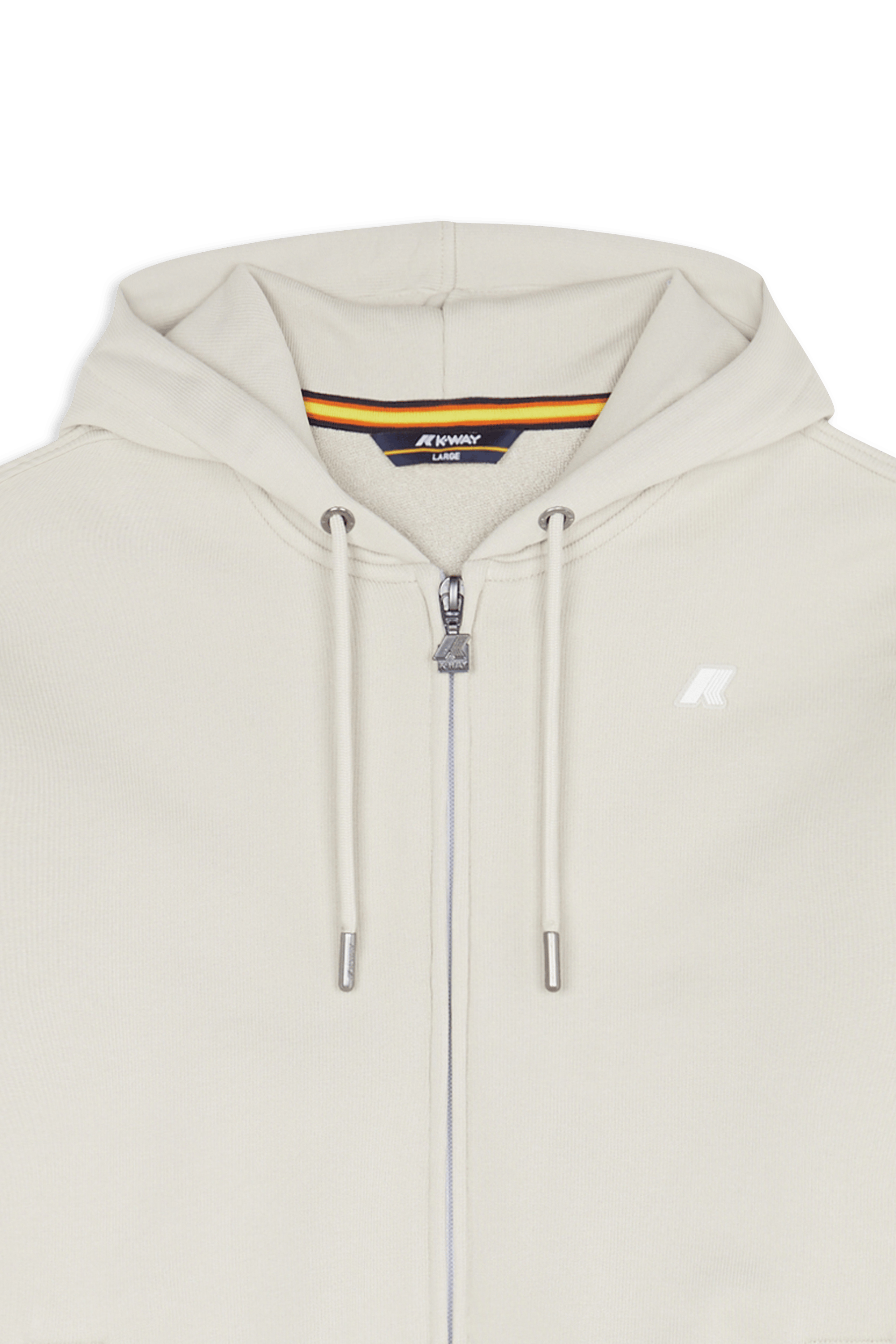 Zip-up hoodie Beige