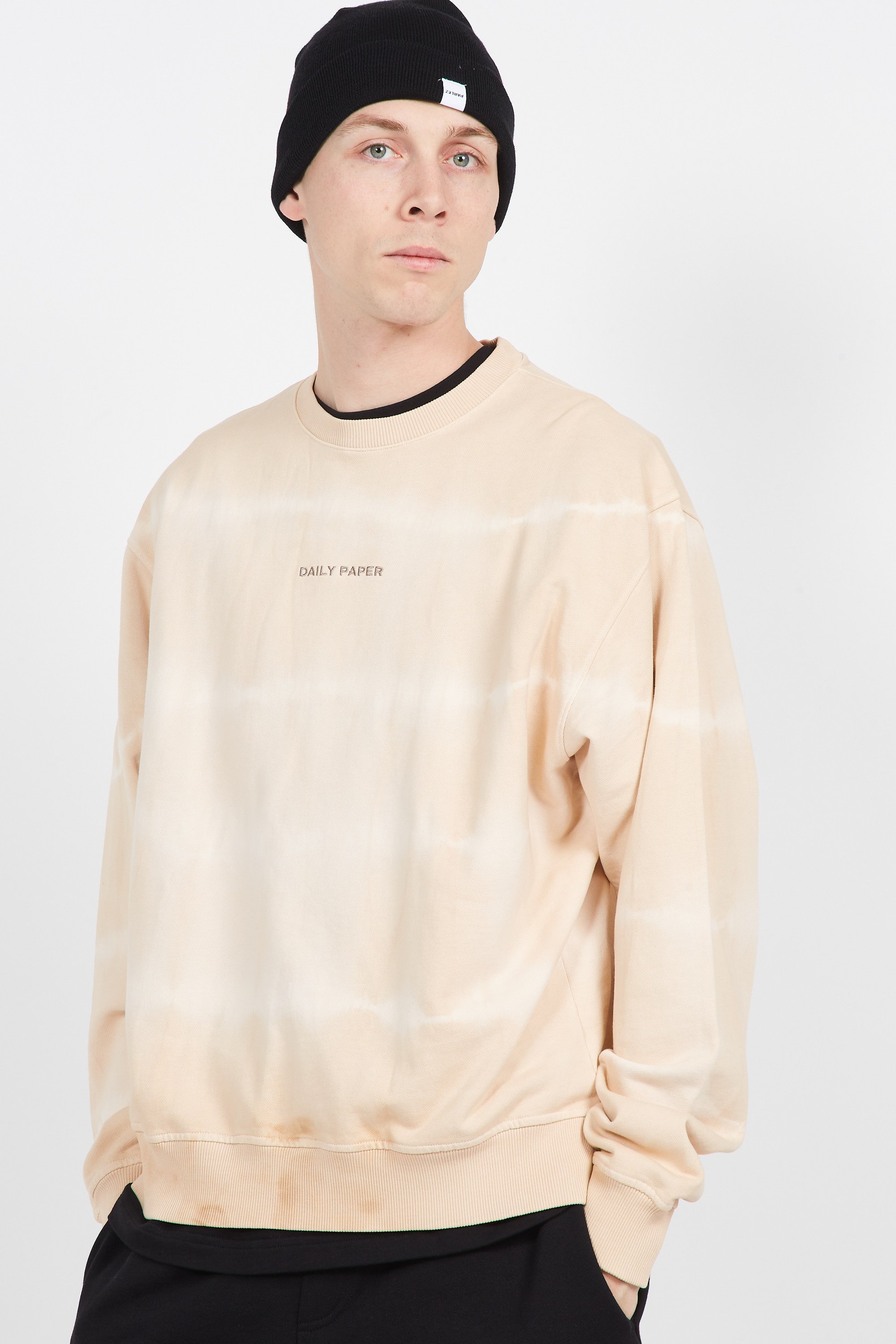 Sweatshirt | Beige by DAILY PAPER Sweatshirt Beige
