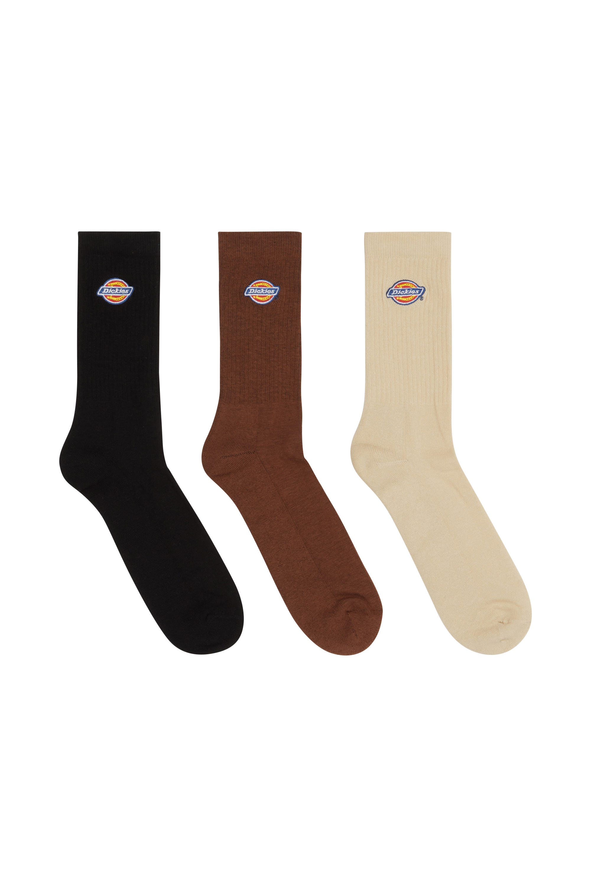 Pack of three pairs of socks Brown