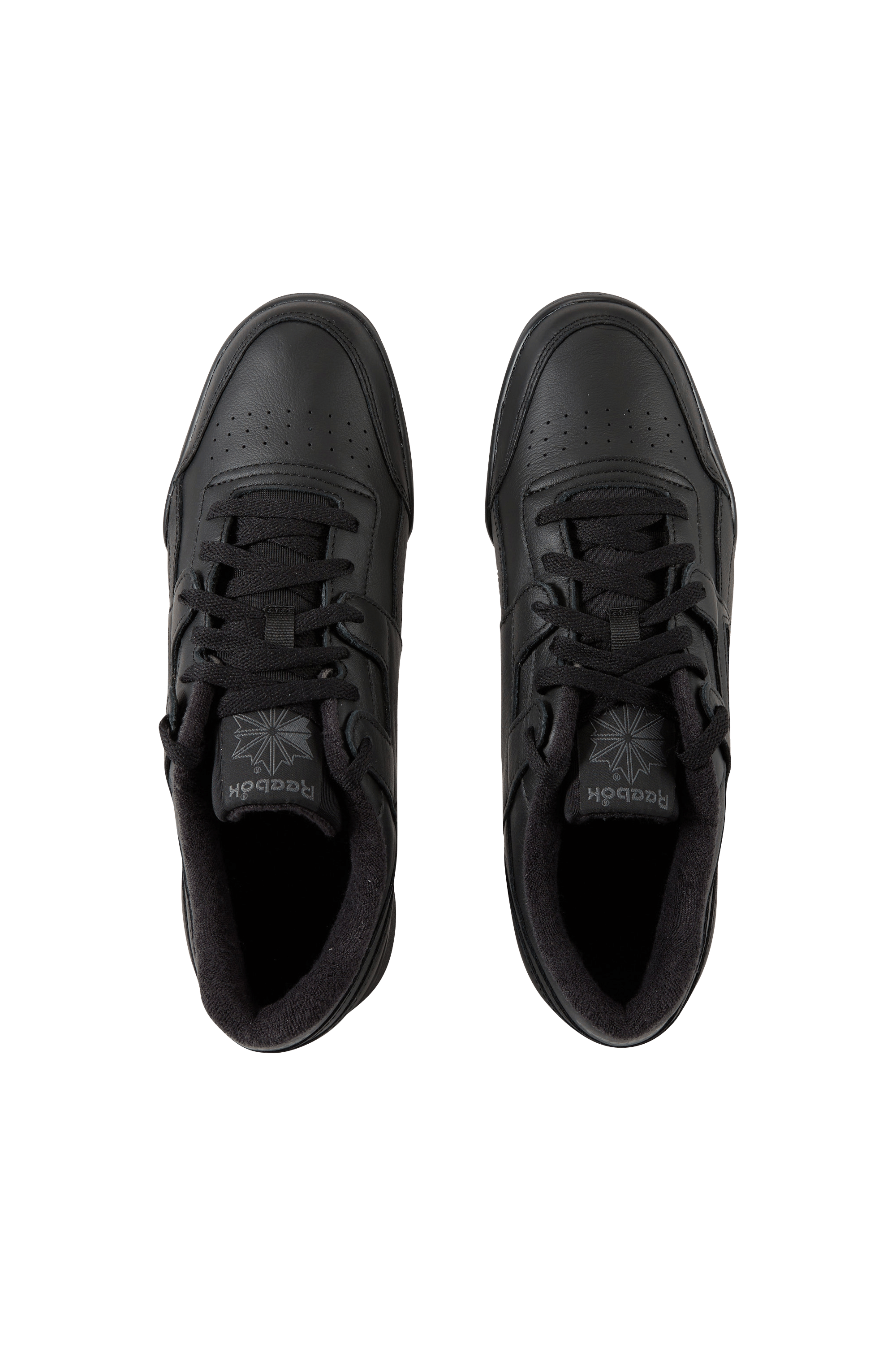 Baskets basses en cuir mélangé | Noir REEBOK Homme