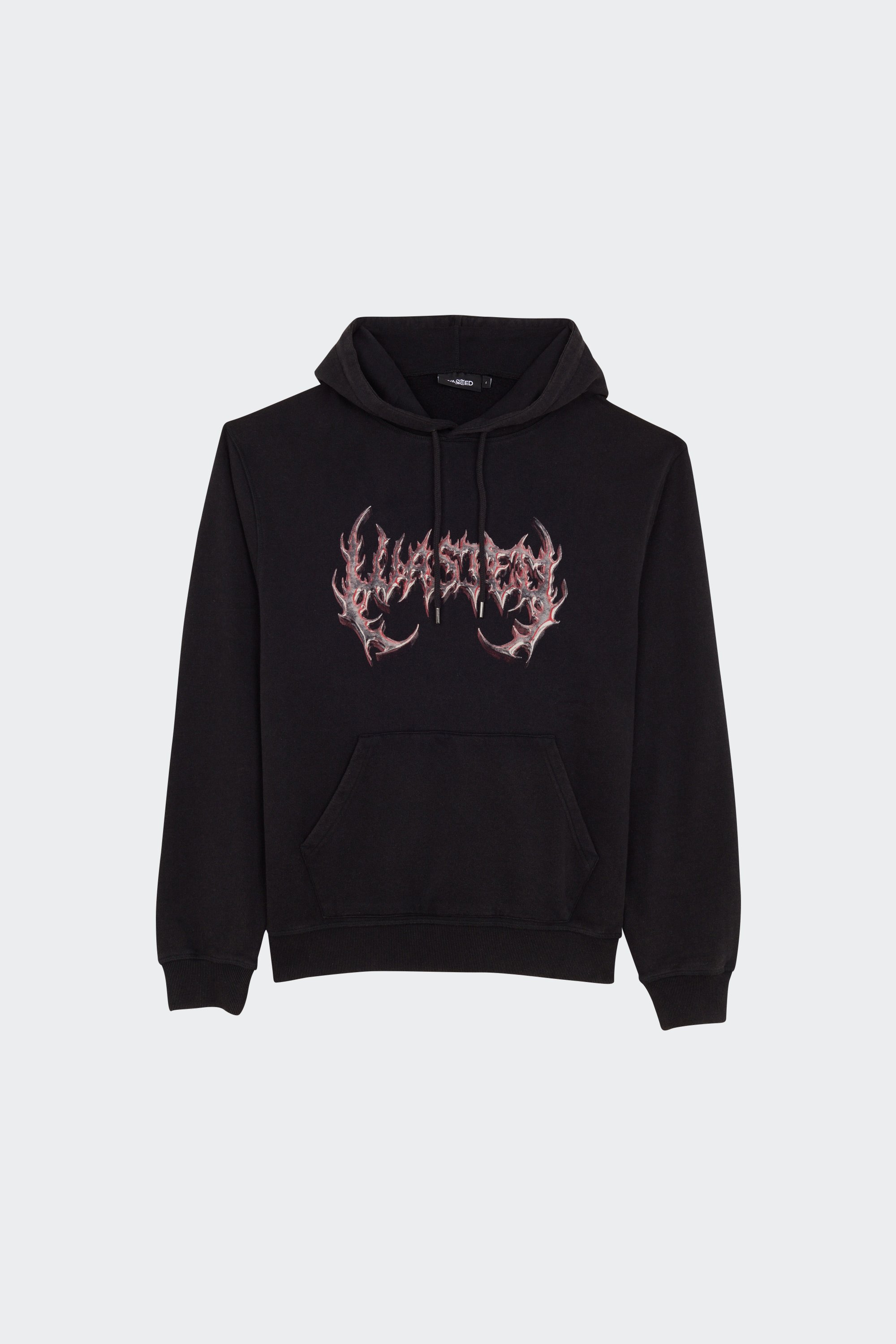 Hoodie | Noir by WASTED Hoodie Noir