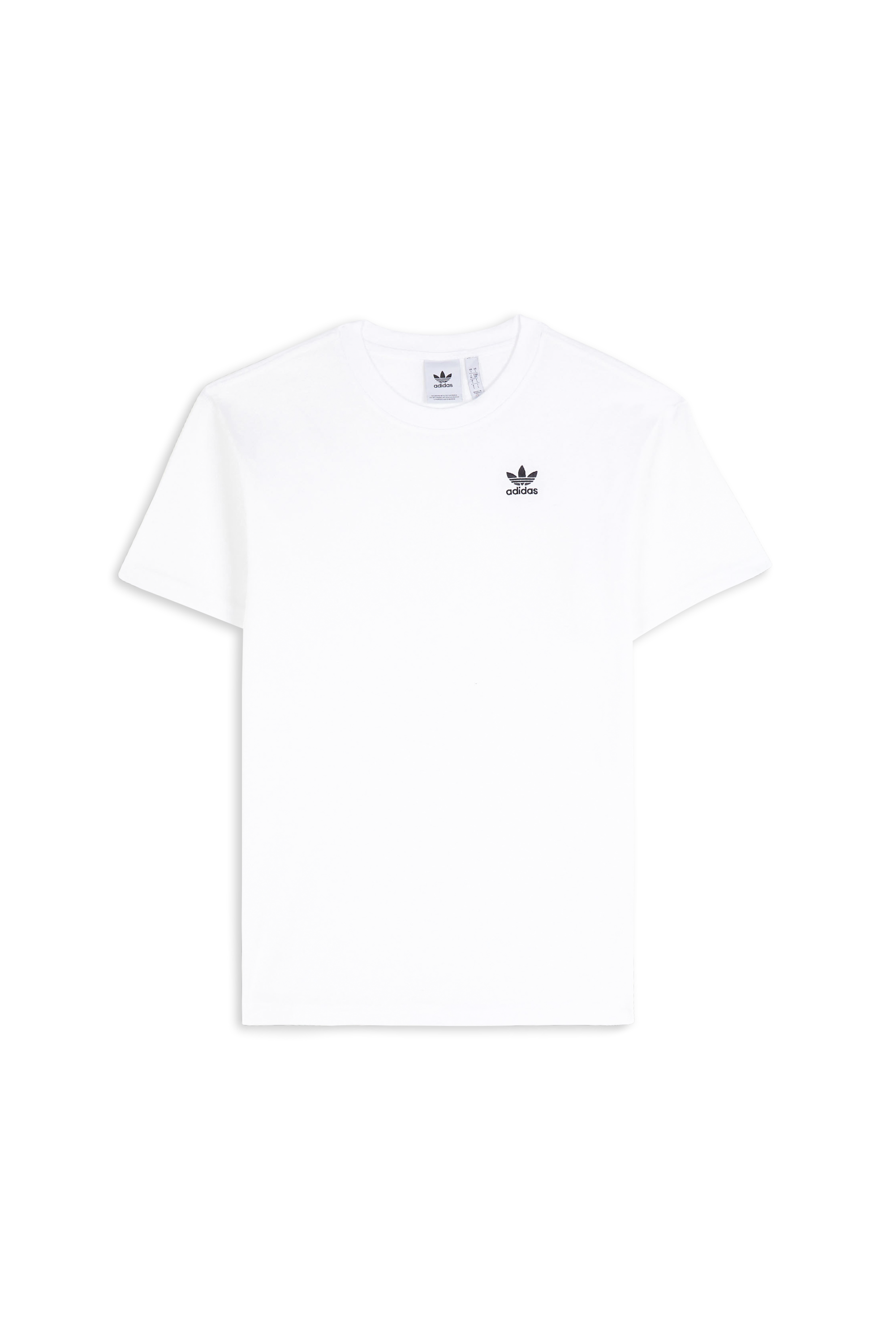 Regular-fit round-neck cotton T-shirt White