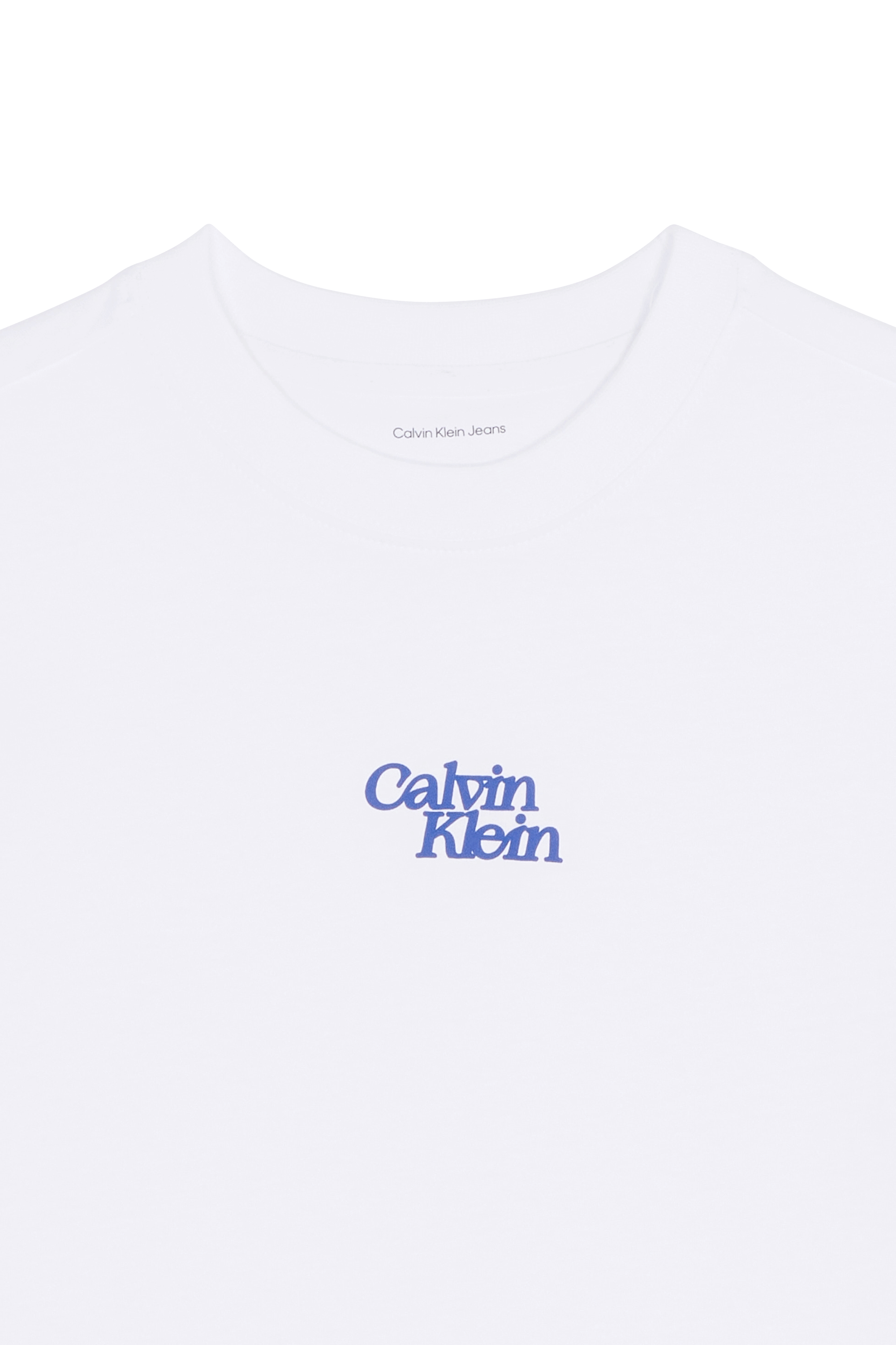 Regular-fit round-neck cotton T-shirt White