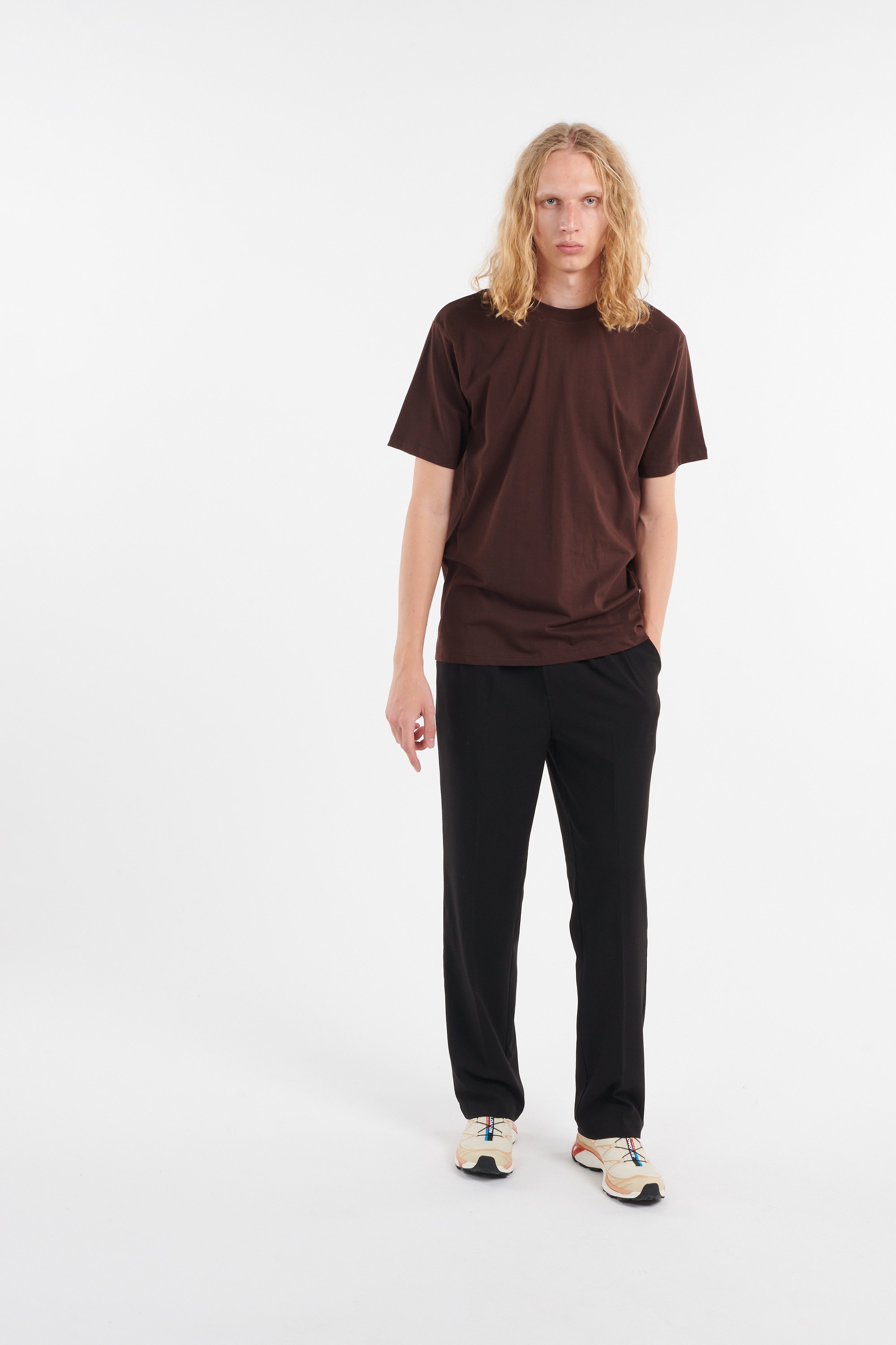 T-shirt MINIMUM Marron