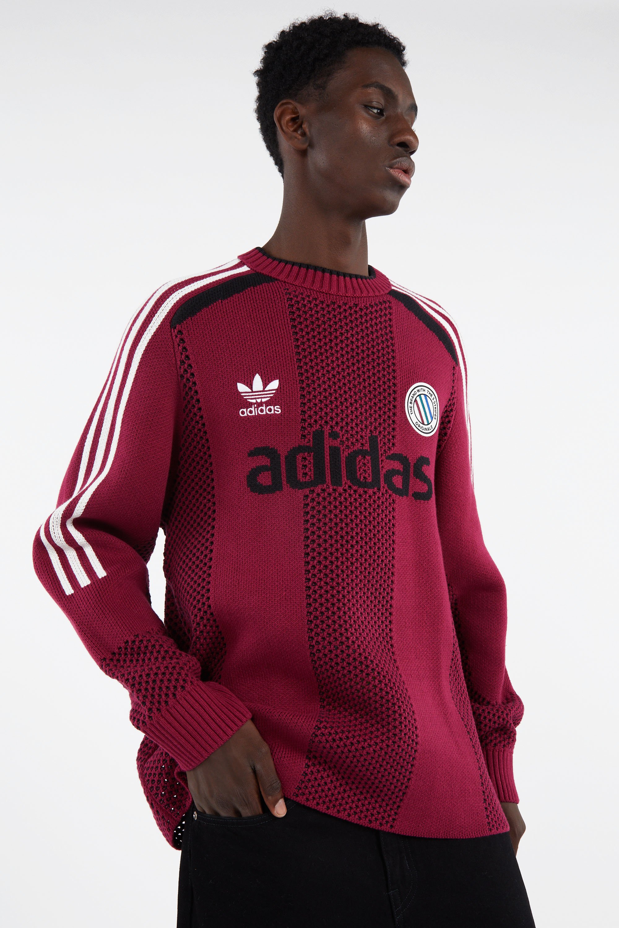 Pull | Rouge ADIDAS Homme