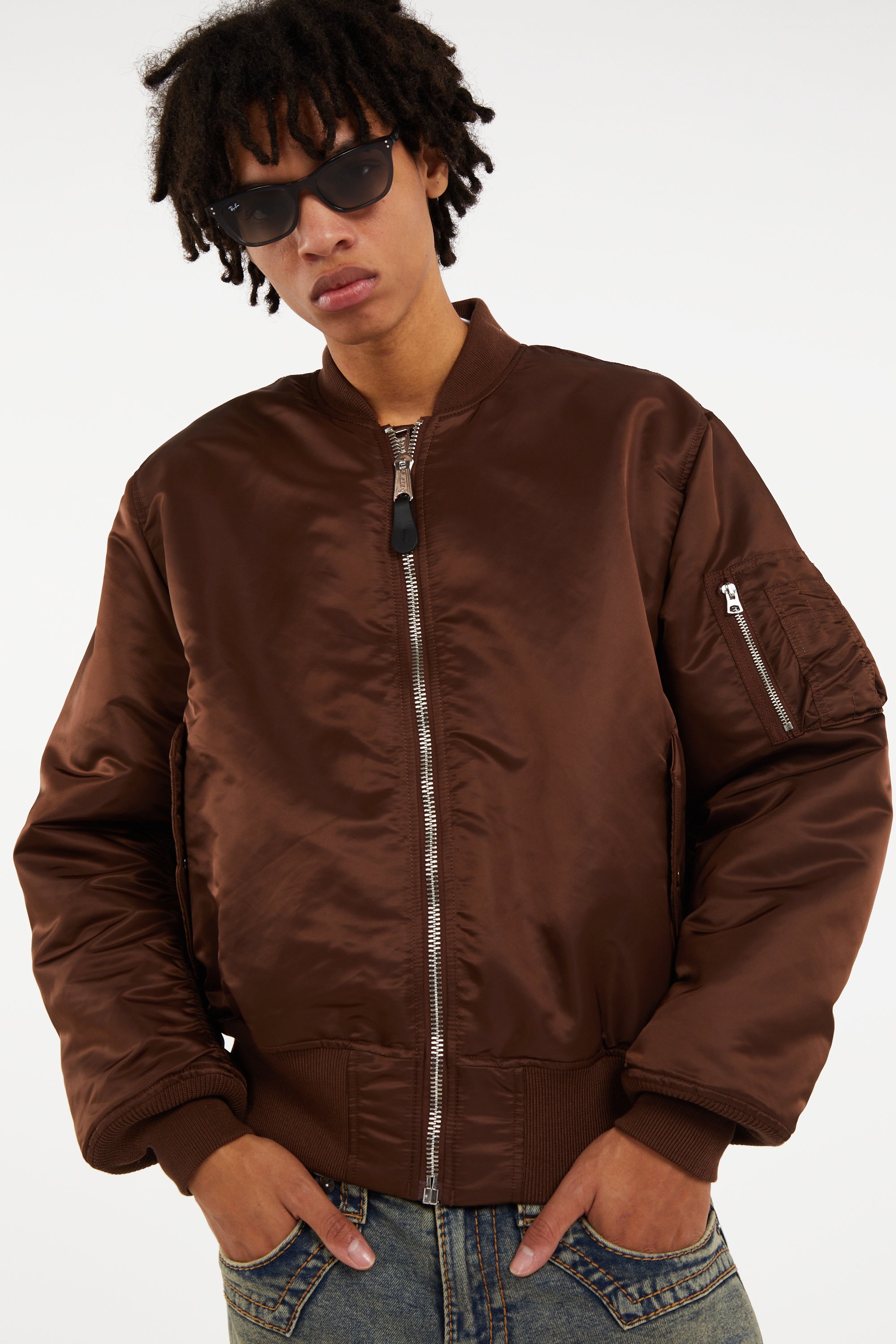 Bomber jacket | Brown ALPHA INDUSTRIES Men