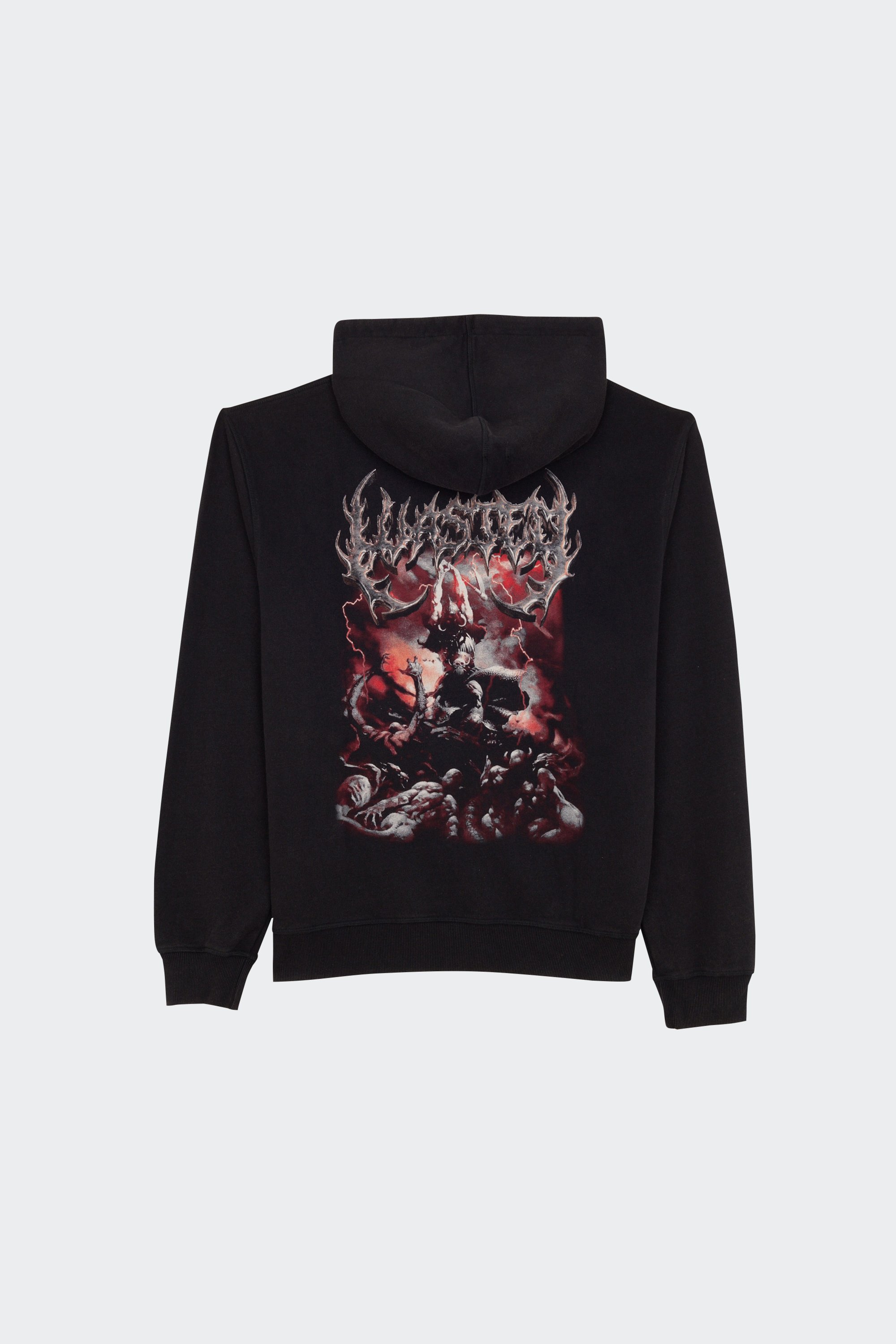 Hoodie | Noir by WASTED Hoodie Noir