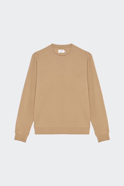 FARAH Sweatshirt Beige