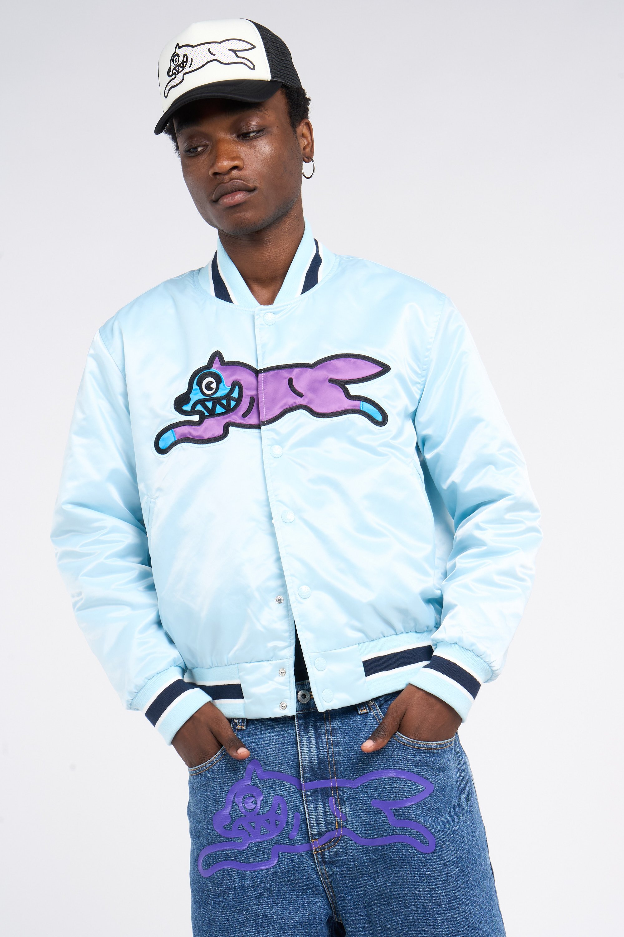Bomber jacket | Blue by ICE CREAM Bomber jacket Blue