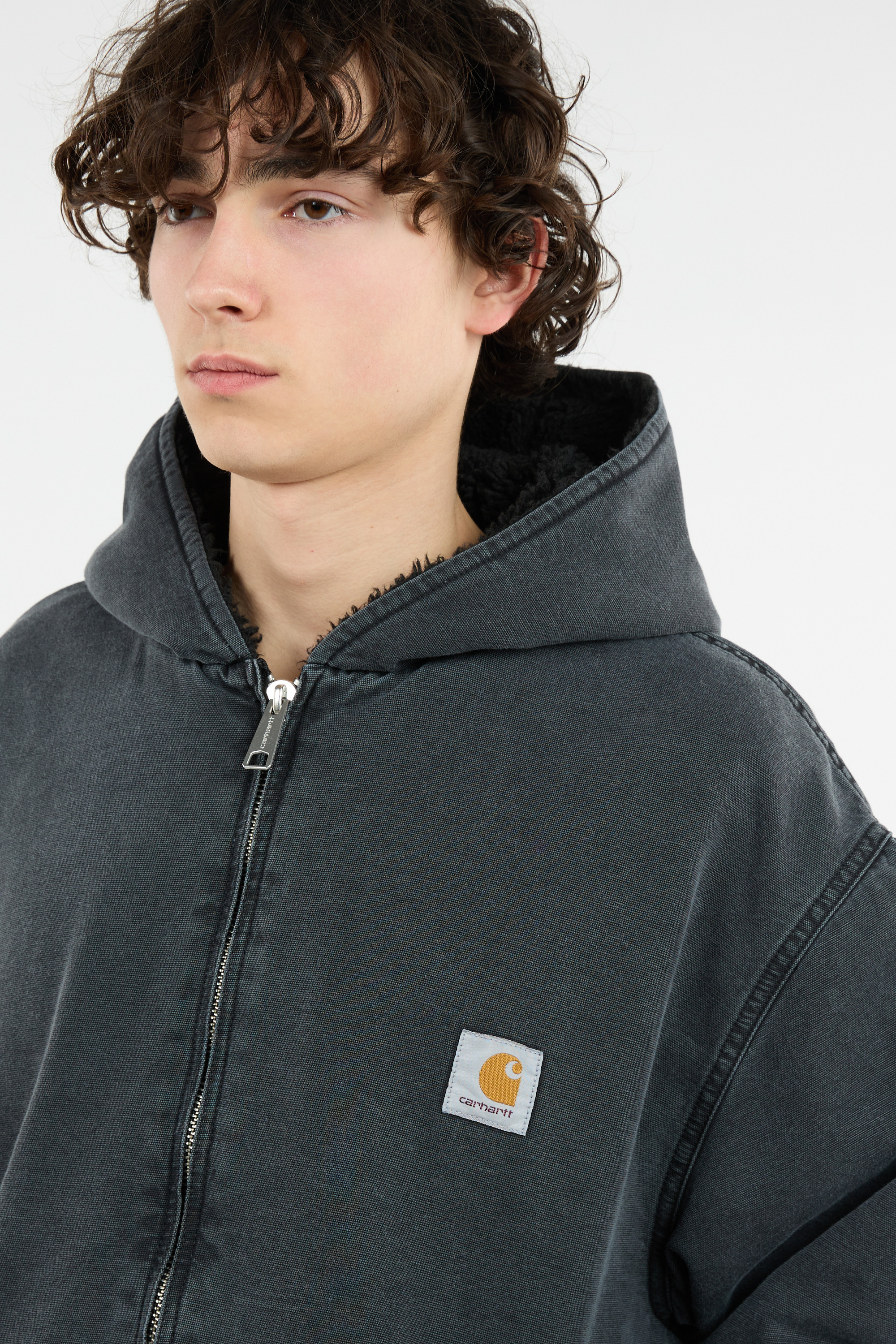 Veste à capuche Noir