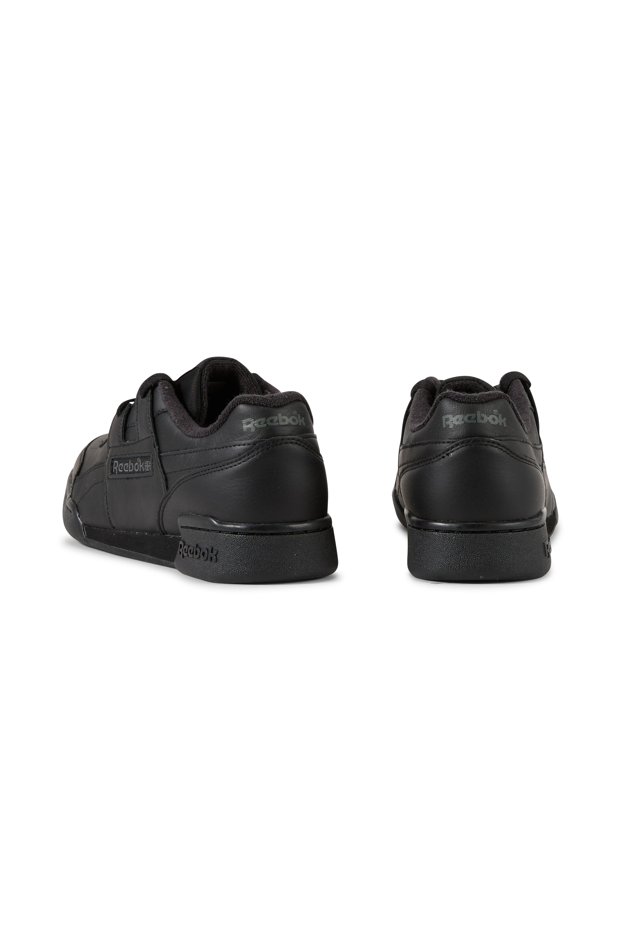 Baskets basses en cuir mélangé | Noir REEBOK Homme