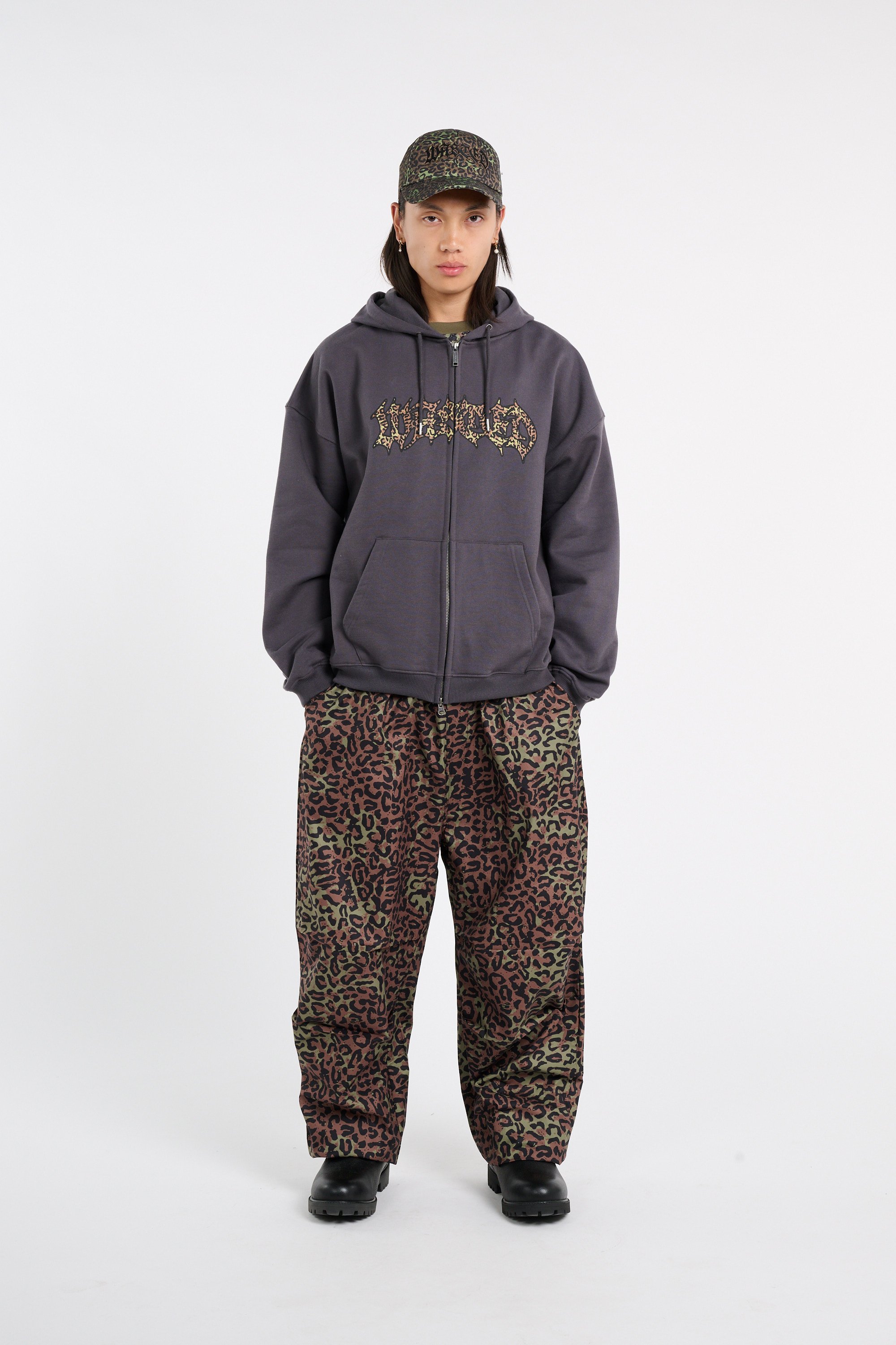 Hoodie | Noir WASTED Homme