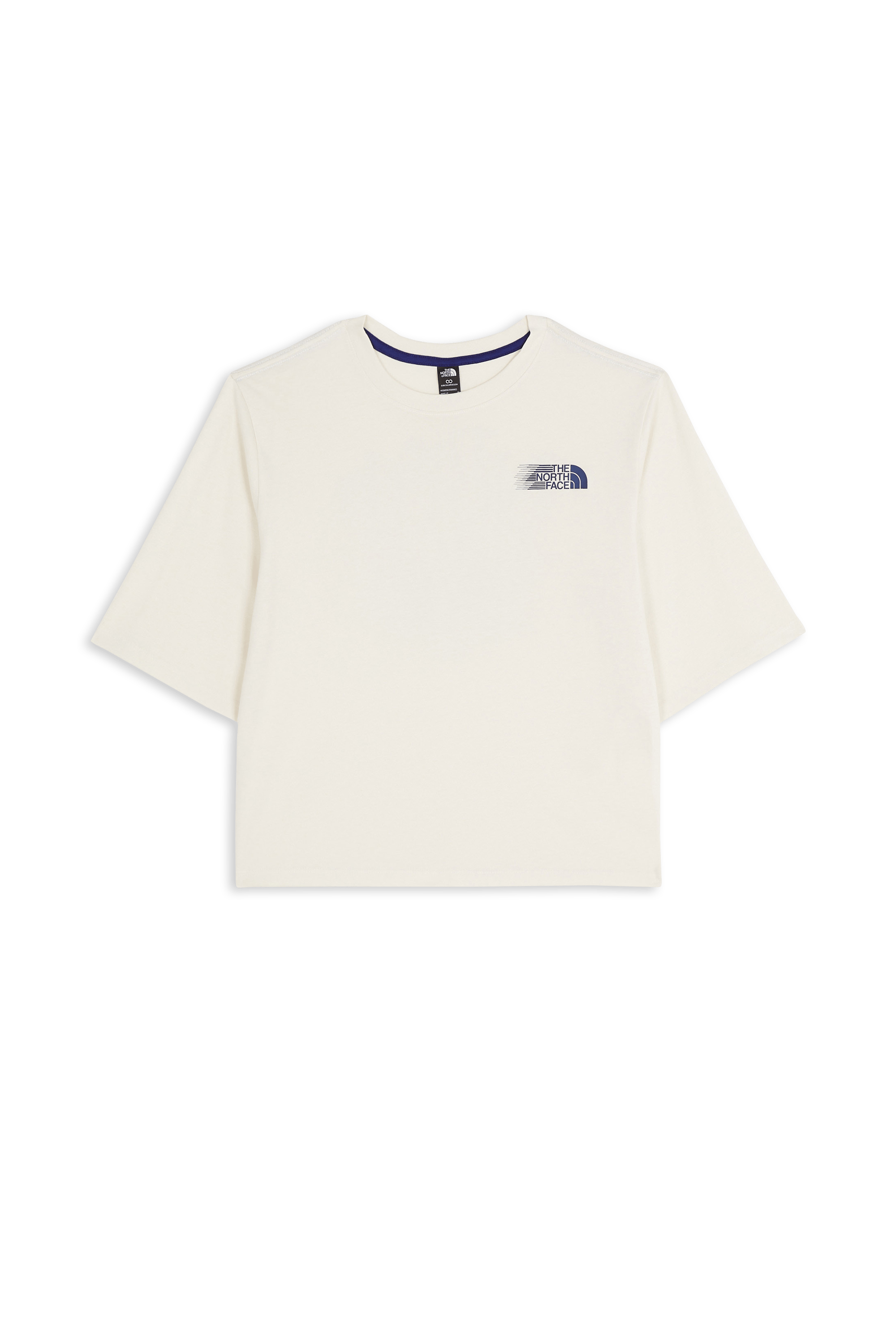 Regular-fit round-neck cotton T-shirt | White THE NORTH FACE Men