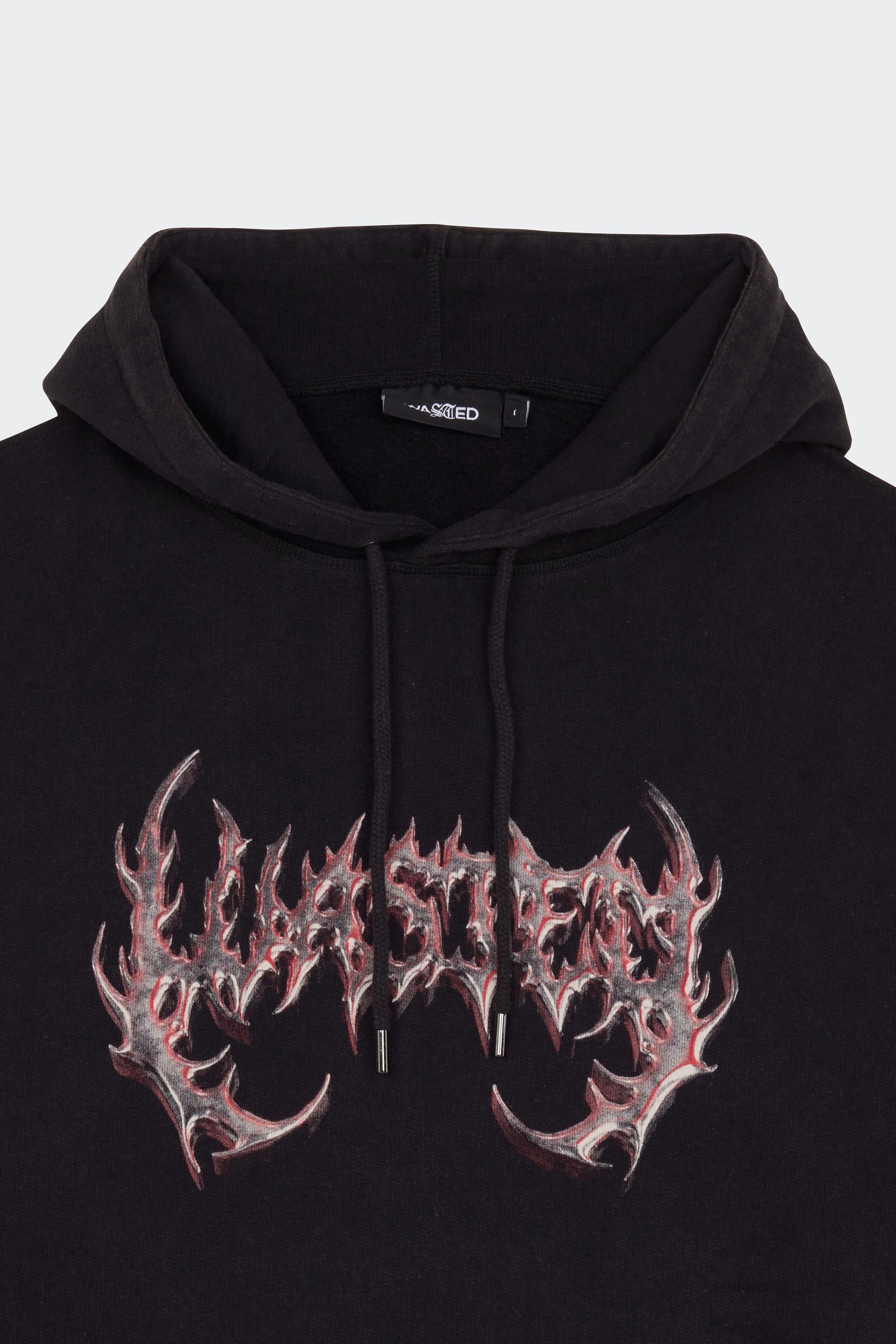 Hoodie | Noir by WASTED Hoodie Noir