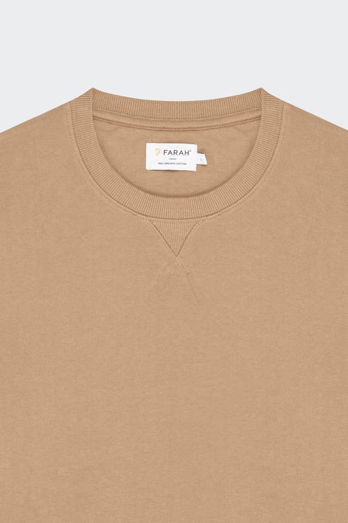 FARAH Sweatshirt Beige