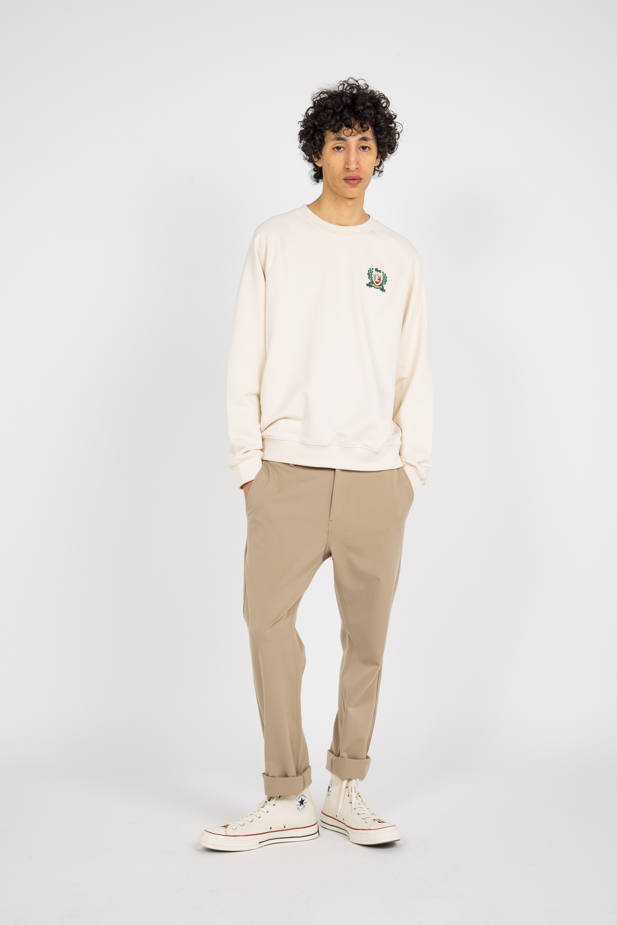 Sweatshirt Blanc