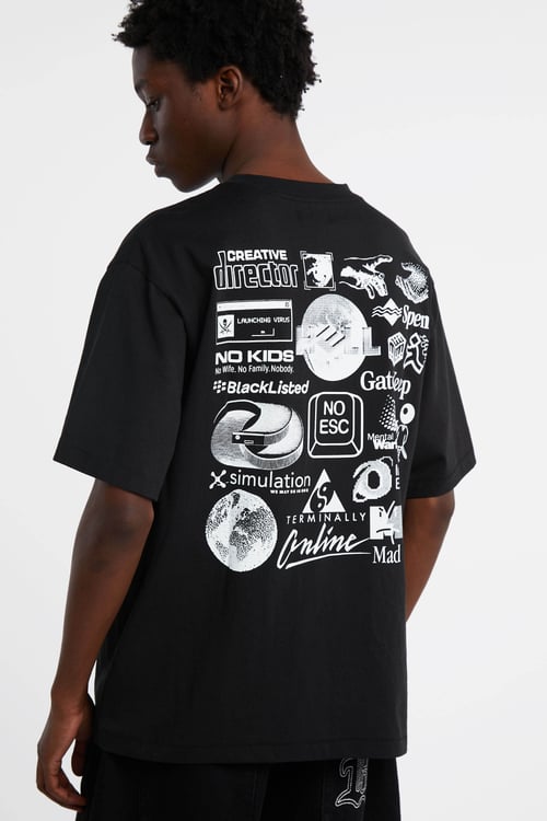 MARKET T-shirt Noir